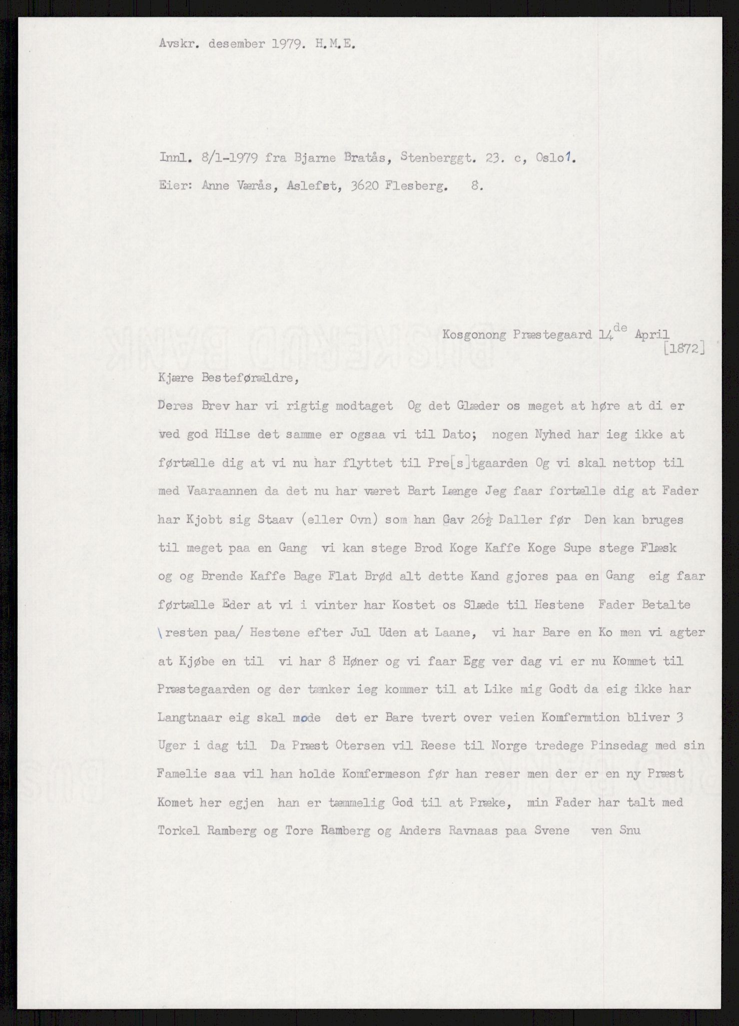 Samlinger til kildeutgivelse, Amerikabrevene, AV/RA-EA-4057/F/L0016: Innlån fra Buskerud: Andersen - Bratås, 1838-1914, p. 630