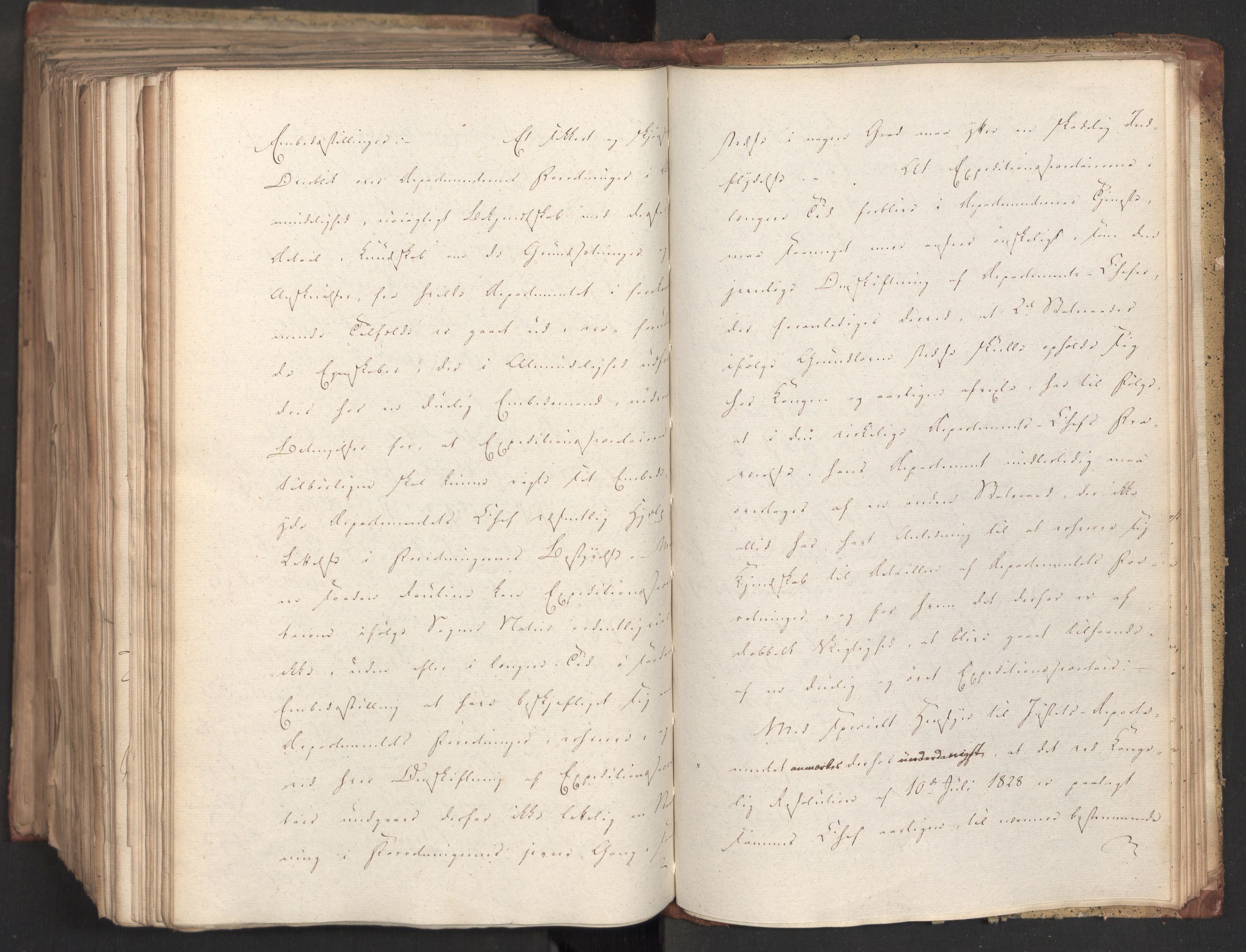 Statsrådsavdelingen i Stockholm, AV/RA-S-1003/D/Da/L0072: Regjeringsinnstillinger nr. 1365-1533, 1831, p. 563
