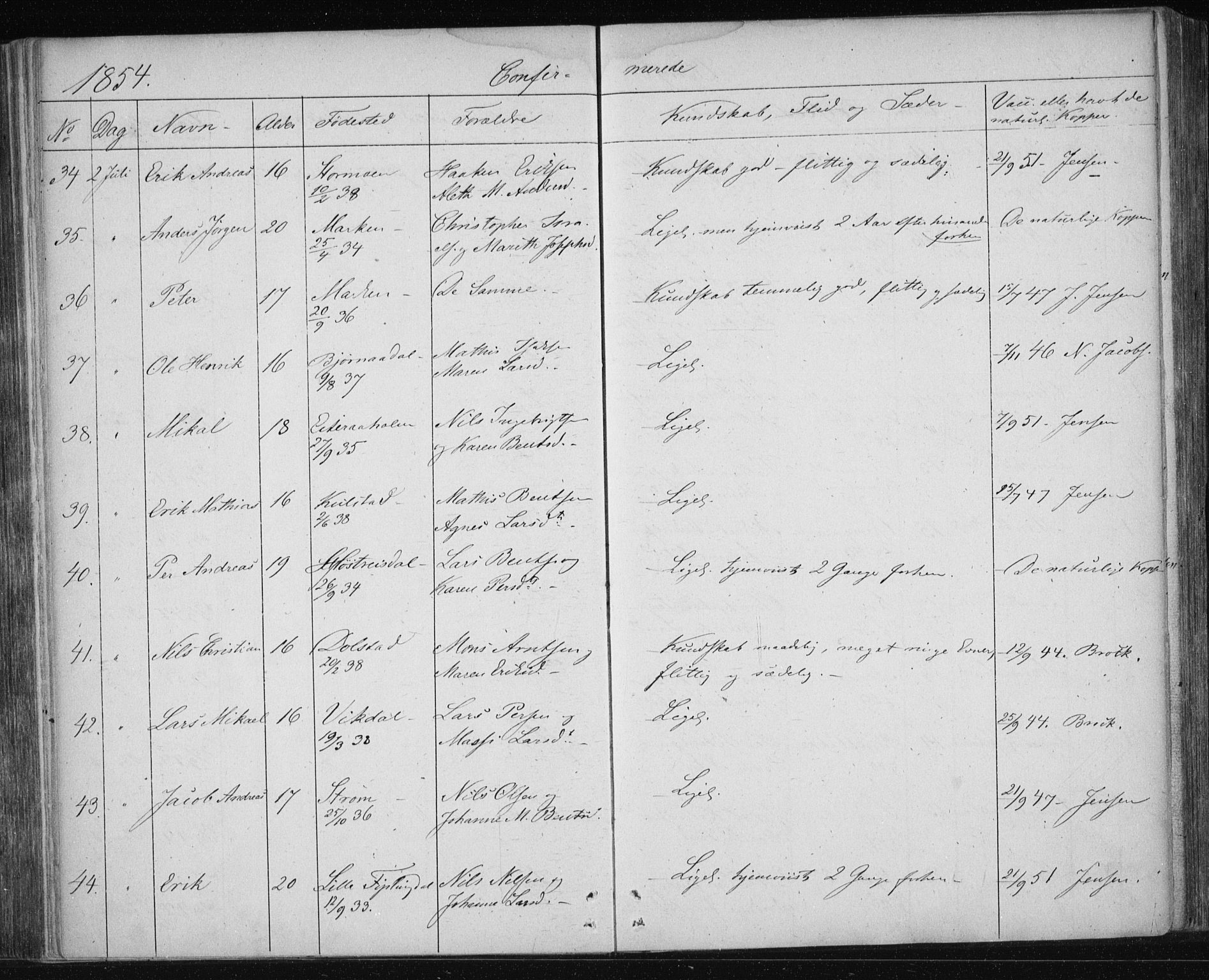 Ministerialprotokoller, klokkerbøker og fødselsregistre - Nordland, AV/SAT-A-1459/820/L0291: Parish register (official) no. 820A12, 1846-1854