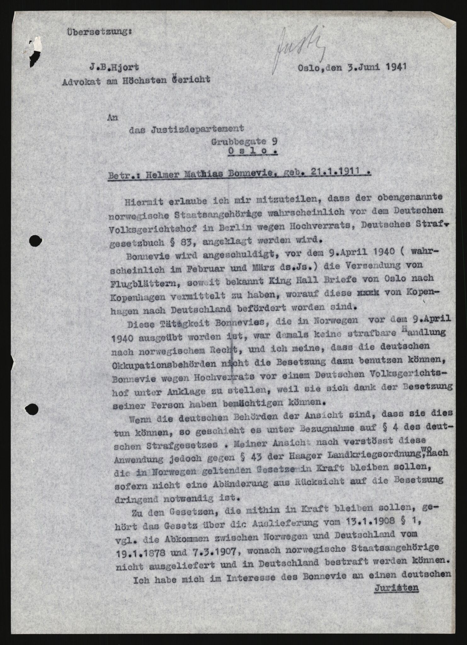 Forsvarets Overkommando. 2 kontor. Arkiv 11.4. Spredte tyske arkivsaker, AV/RA-RAFA-7031/D/Dar/Darb/L0013: Reichskommissariat - Hauptabteilung Vervaltung, 1917-1942, p. 1051