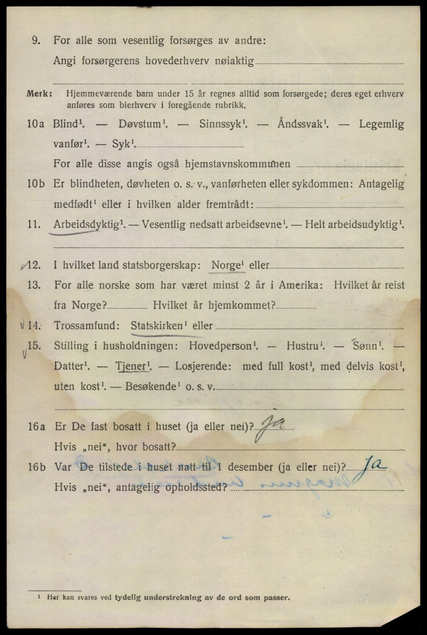 SAO, 1920 census for Kristiania, 1920, p. 247494