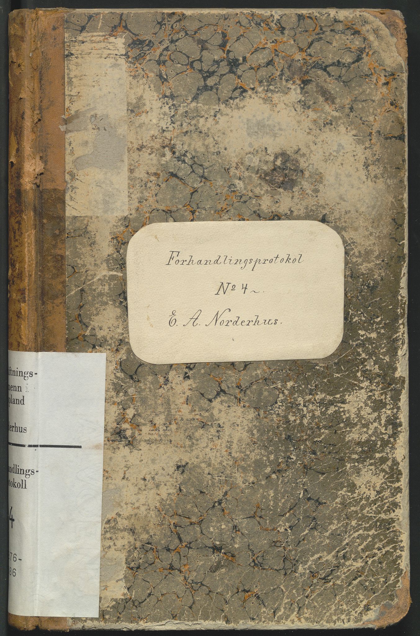 Utskiftningsformannen i Oppland fylke, AV/SAH-JORDSKIFTEO-001/H/Hb/Hbg/L0003/0001: Forhandlingsprotokoller / Forhandlingsprotokoll - Gudbrandsdalen, 1876-1886