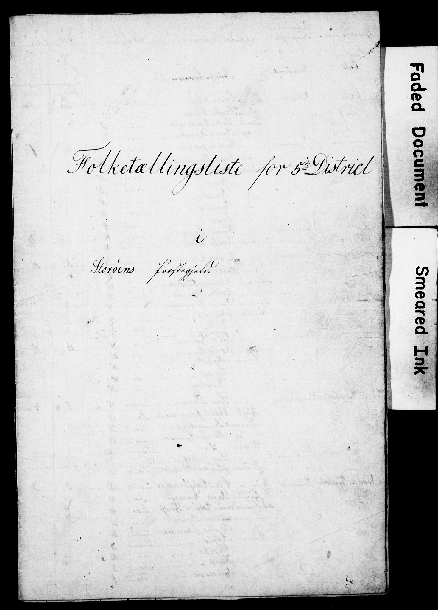 , Census 1845 for Stord, 1845, p. 7