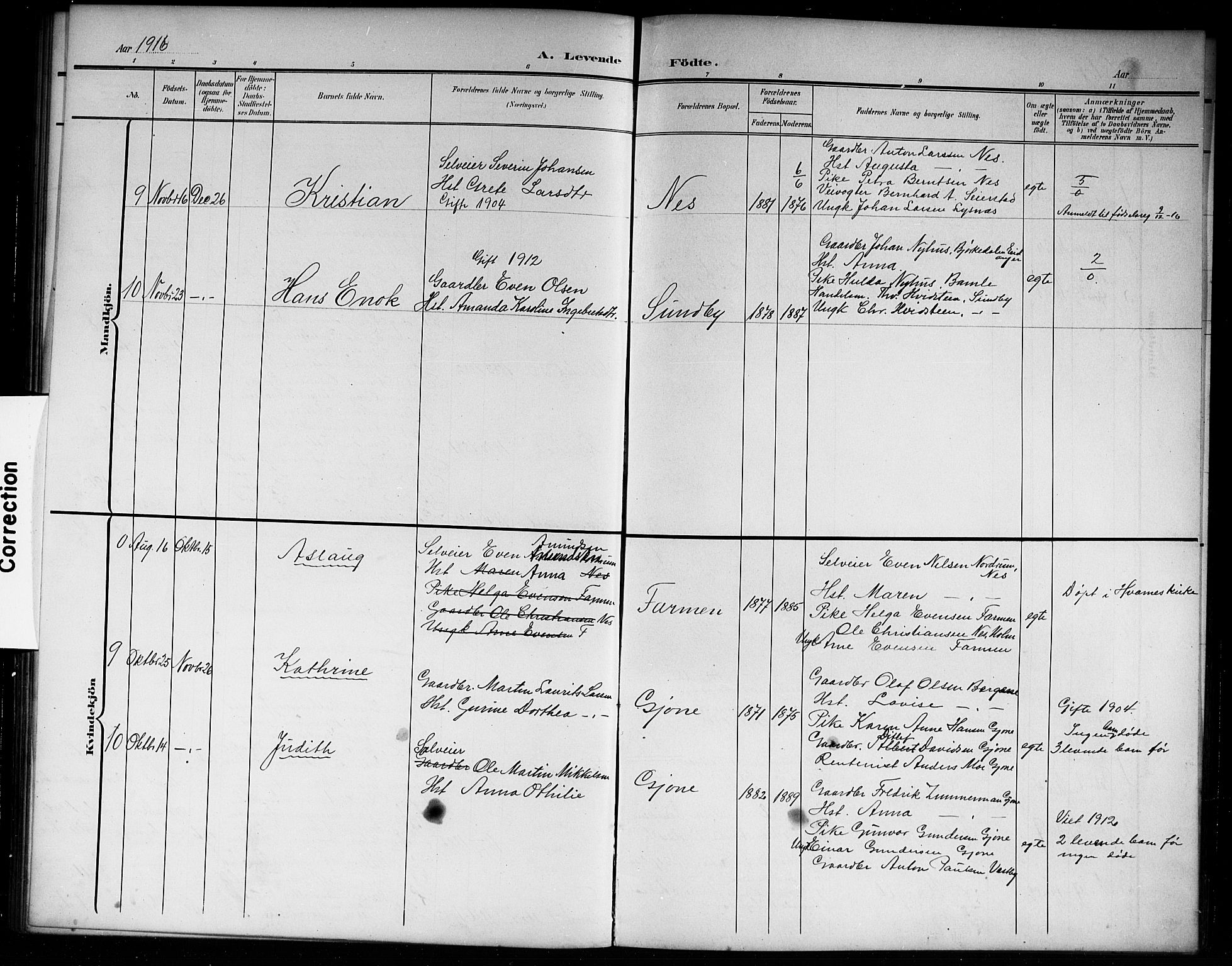 Hedrum kirkebøker, AV/SAKO-A-344/G/Gb/L0001: Parish register (copy) no. II 1, 1902-1920