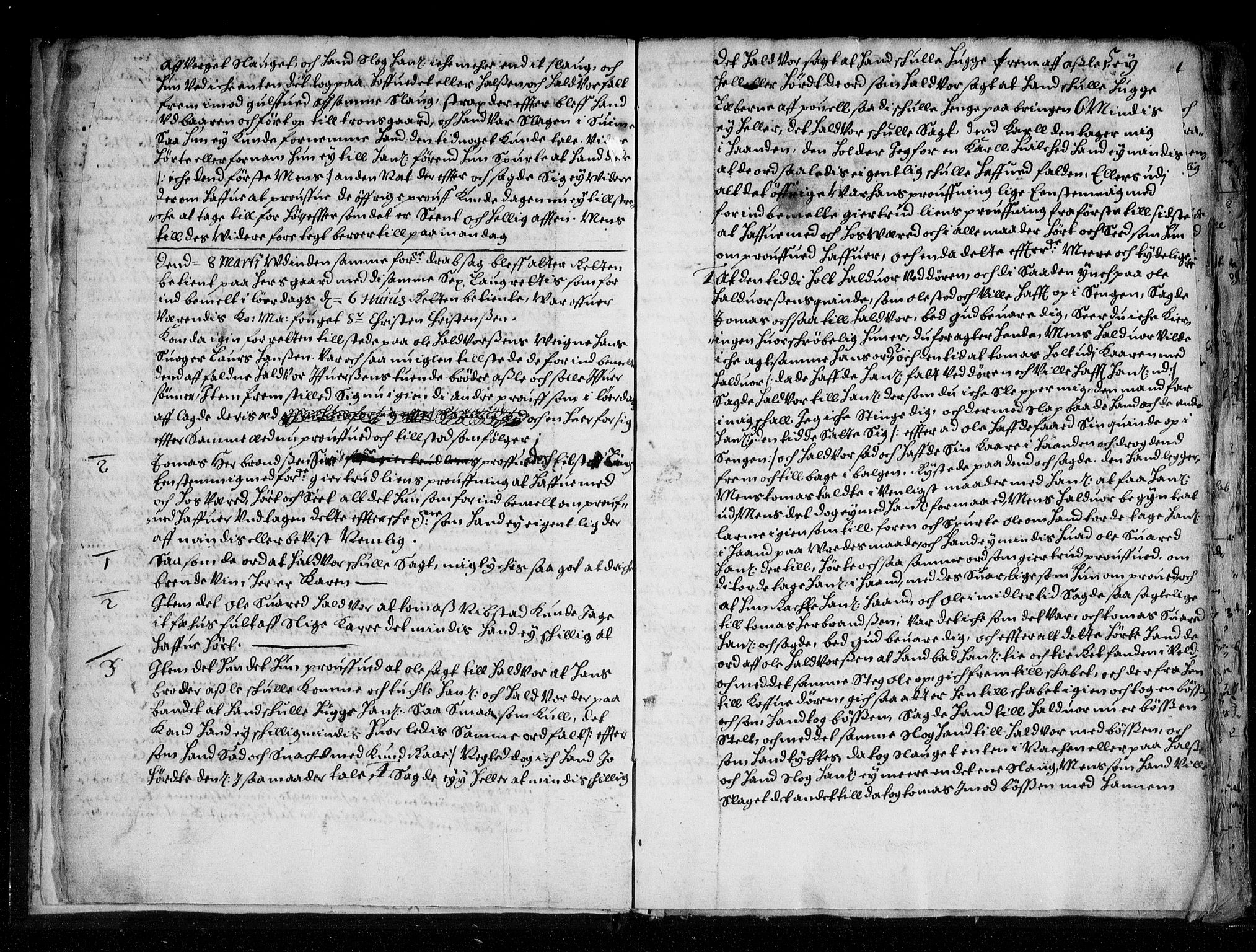 Ringerike og Hallingdal sorenskriveri, AV/SAKO-A-81/F/Fa/Fab/L0008: Tingbok - Sorenskriveriet, 1680