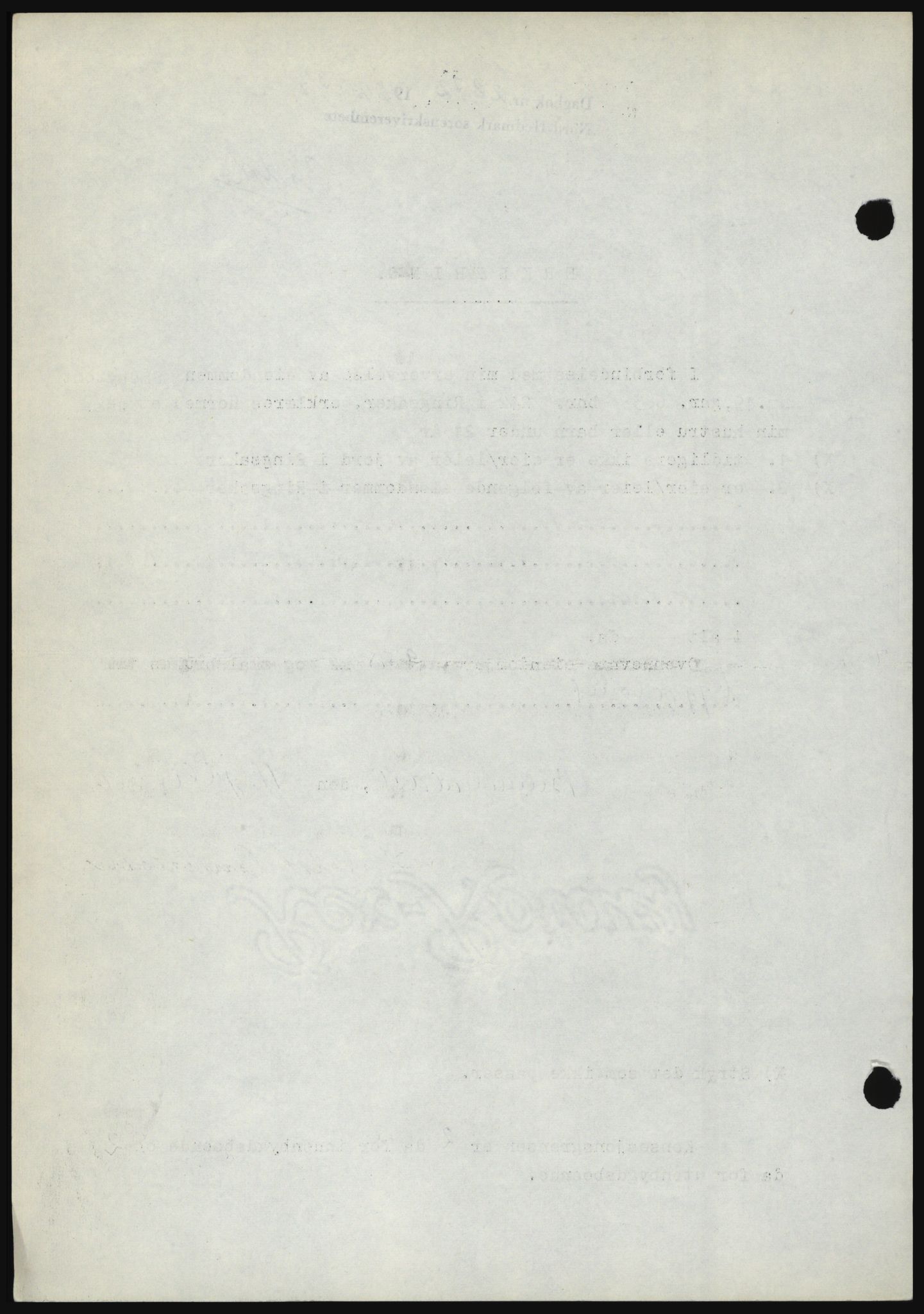 Nord-Hedmark sorenskriveri, SAH/TING-012/H/Hc/L0024: Mortgage book no. 24, 1966-1966, Diary no: : 2872/1966