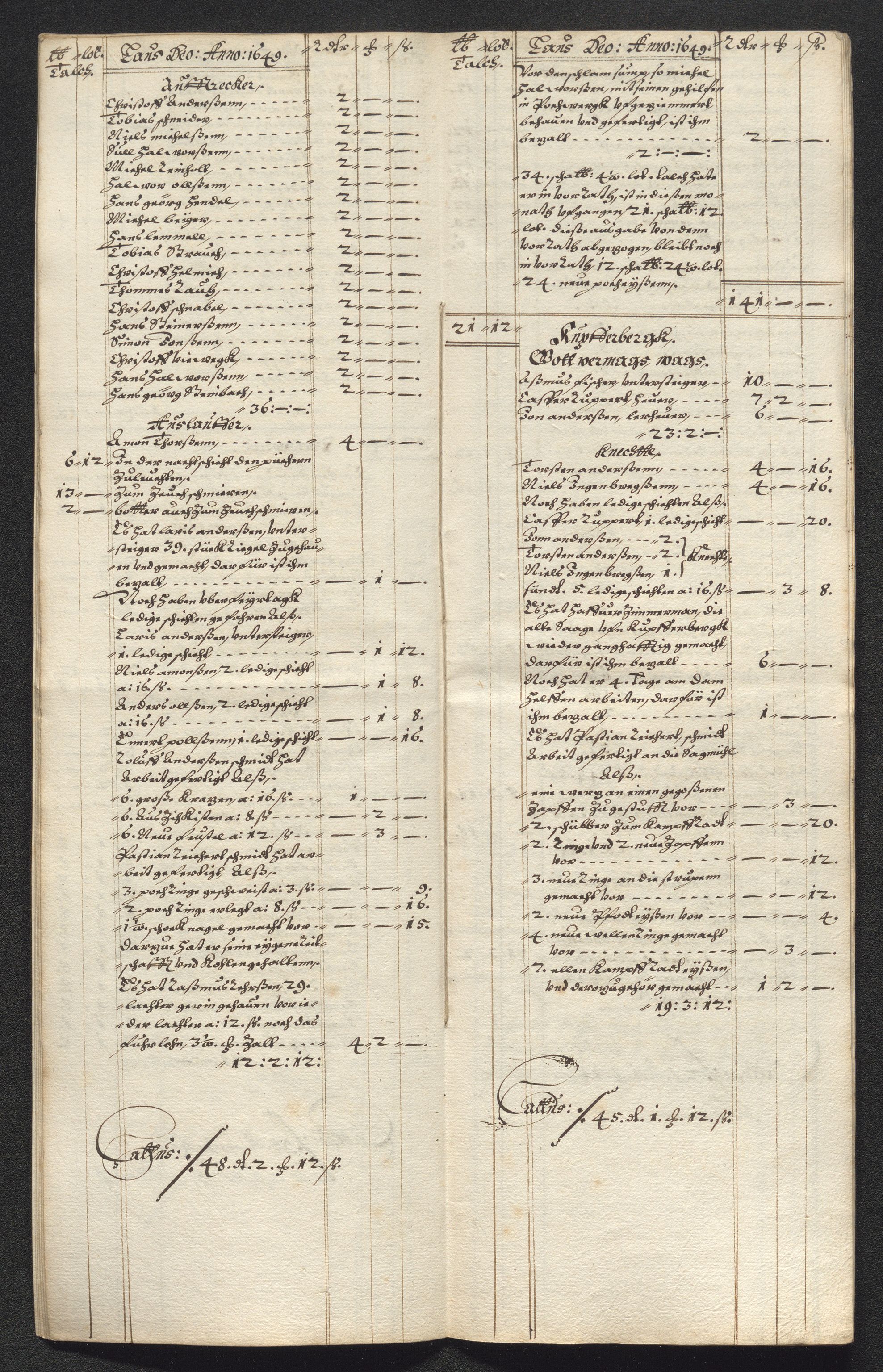 Kongsberg Sølvverk 1623-1816, AV/SAKO-EA-3135/001/D/Dc/Dcd/L0023: Utgiftsregnskap for gruver m.m., 1649, p. 493