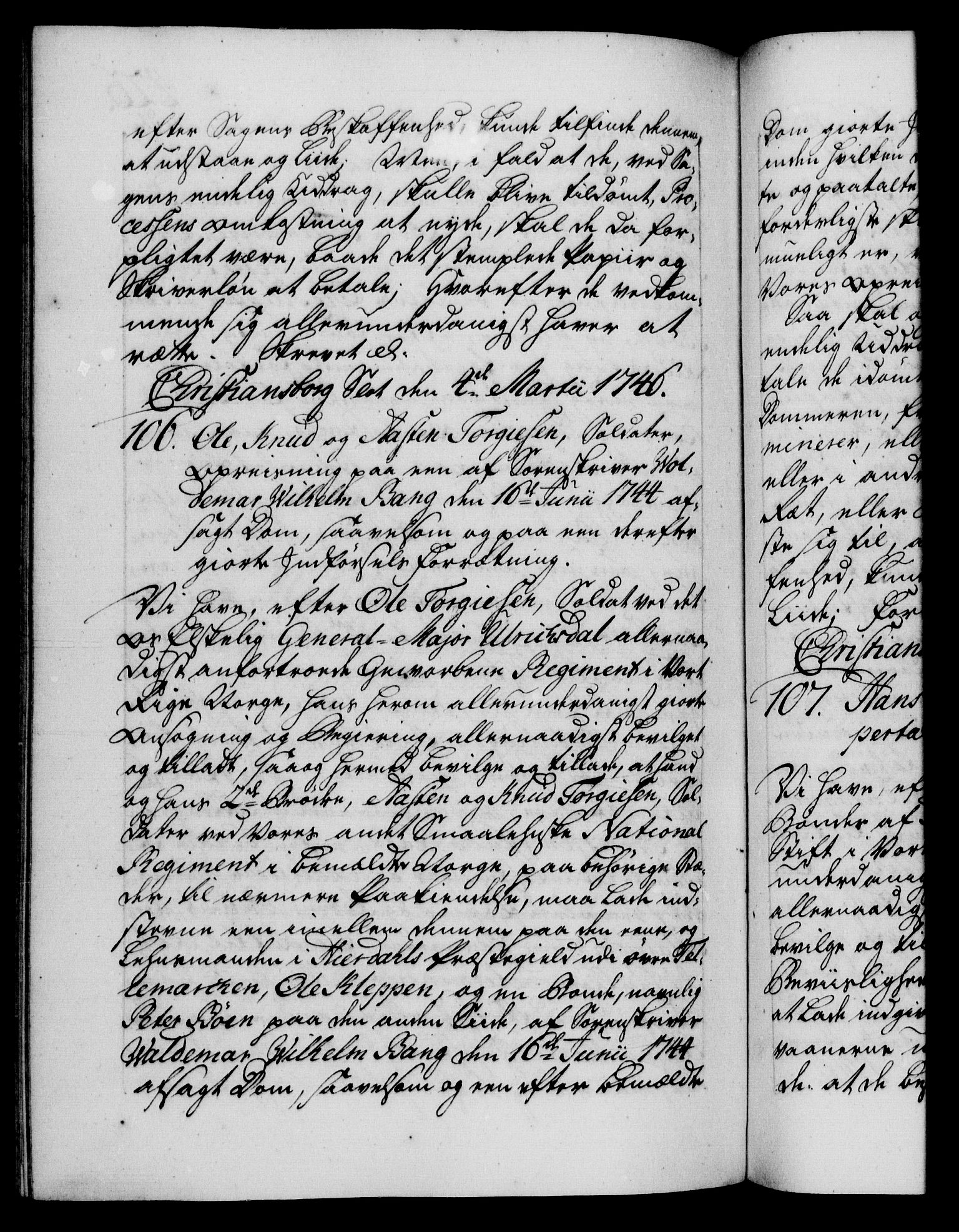 Danske Kanselli 1572-1799, AV/RA-EA-3023/F/Fc/Fca/Fcaa/L0034: Norske registre, 1745-1746, p. 426b