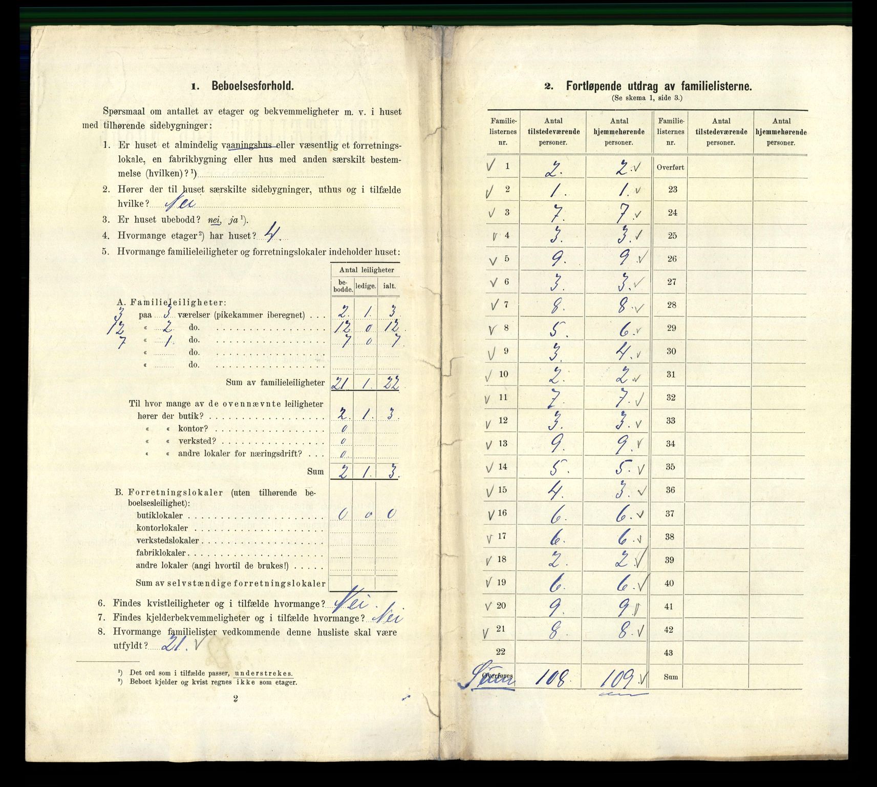 RA, 1910 census for Kristiania, 1910, p. 16000