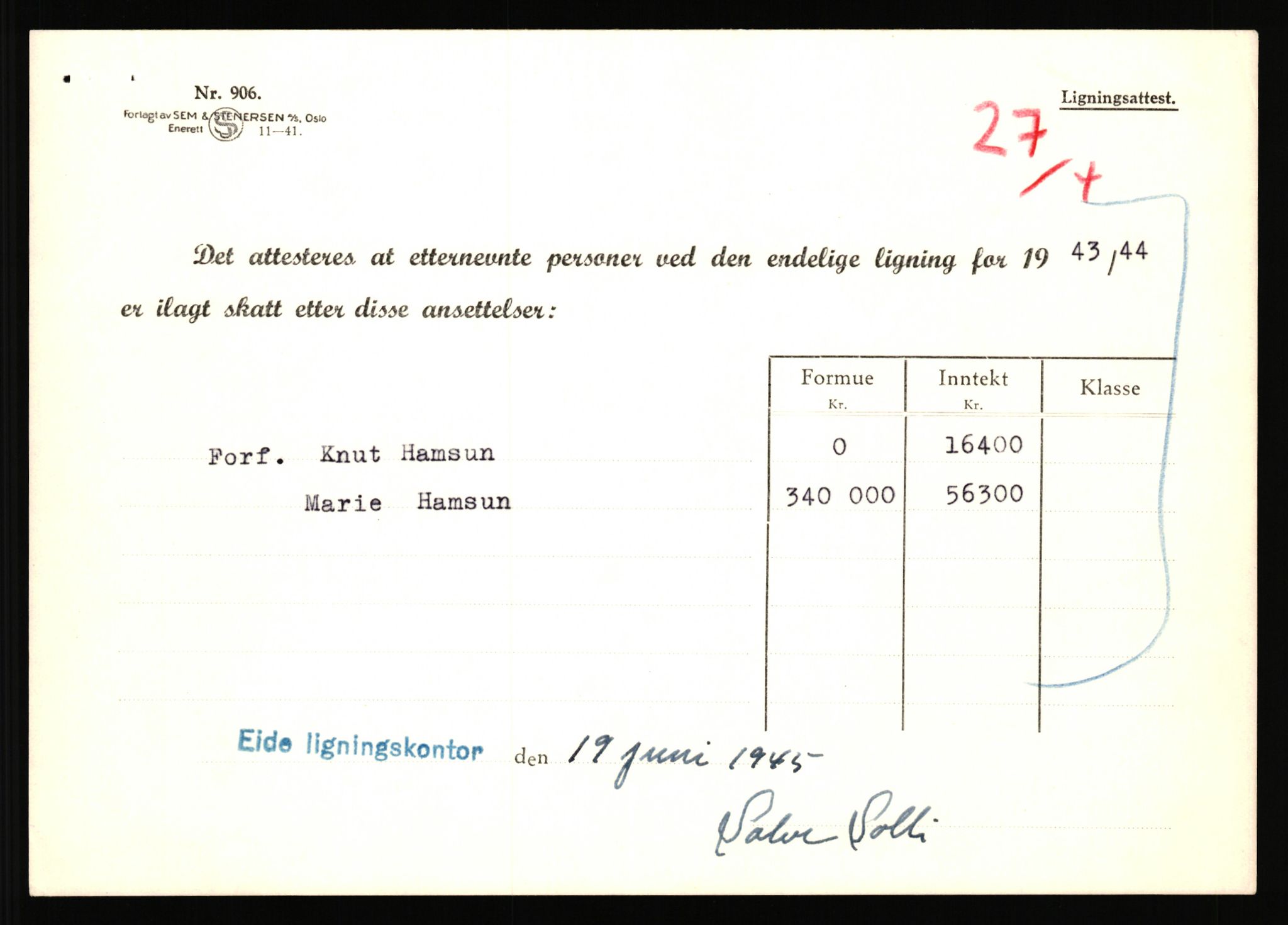 Landssvikarkivet, Arendal politikammer, AV/RA-S-3138-25/D/Dc, 1945-1951, p. 325