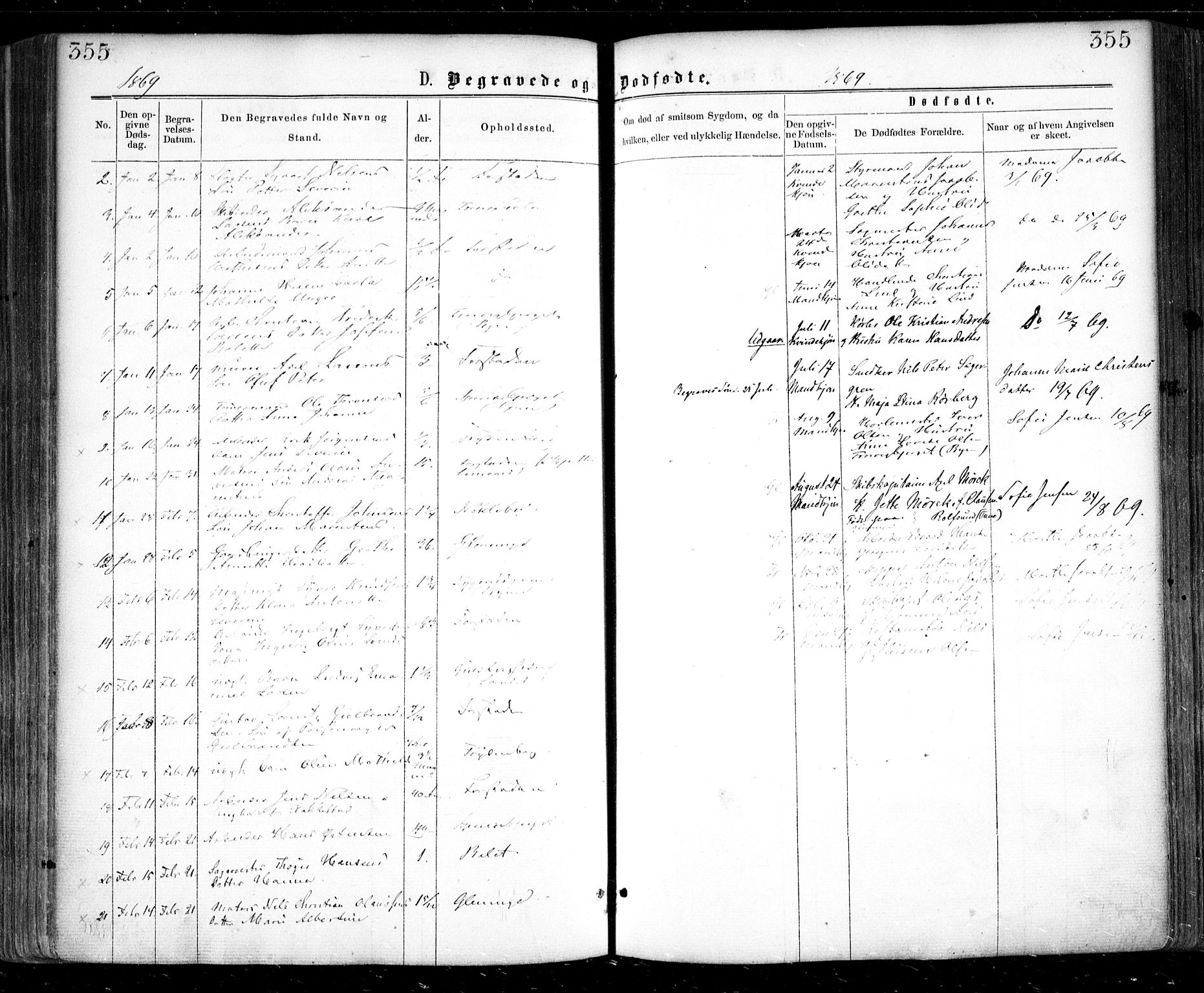 Glemmen prestekontor Kirkebøker, SAO/A-10908/F/Fa/L0008: Parish register (official) no. 8, 1862-1871, p. 355