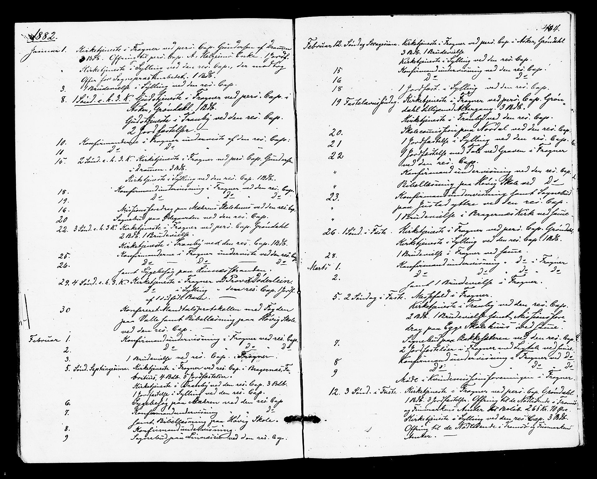 Lier kirkebøker, SAKO/A-230/F/Fa/L0014: Parish register (official) no. I 14, 1875-1882, p. 464