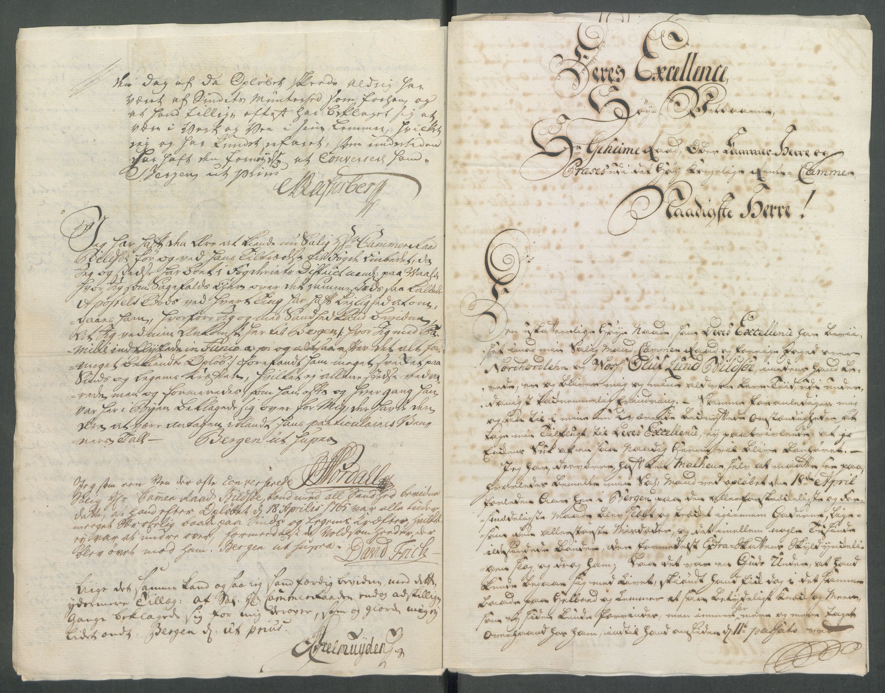 Rentekammeret inntil 1814, Realistisk ordnet avdeling, AV/RA-EA-4070/Od/L0002: [Æ3]: Dokumenter om almuens motstand mot ekstraskatten 1762-1772 i Bergen stift og Ryfylke, 1762-1772, p. 255