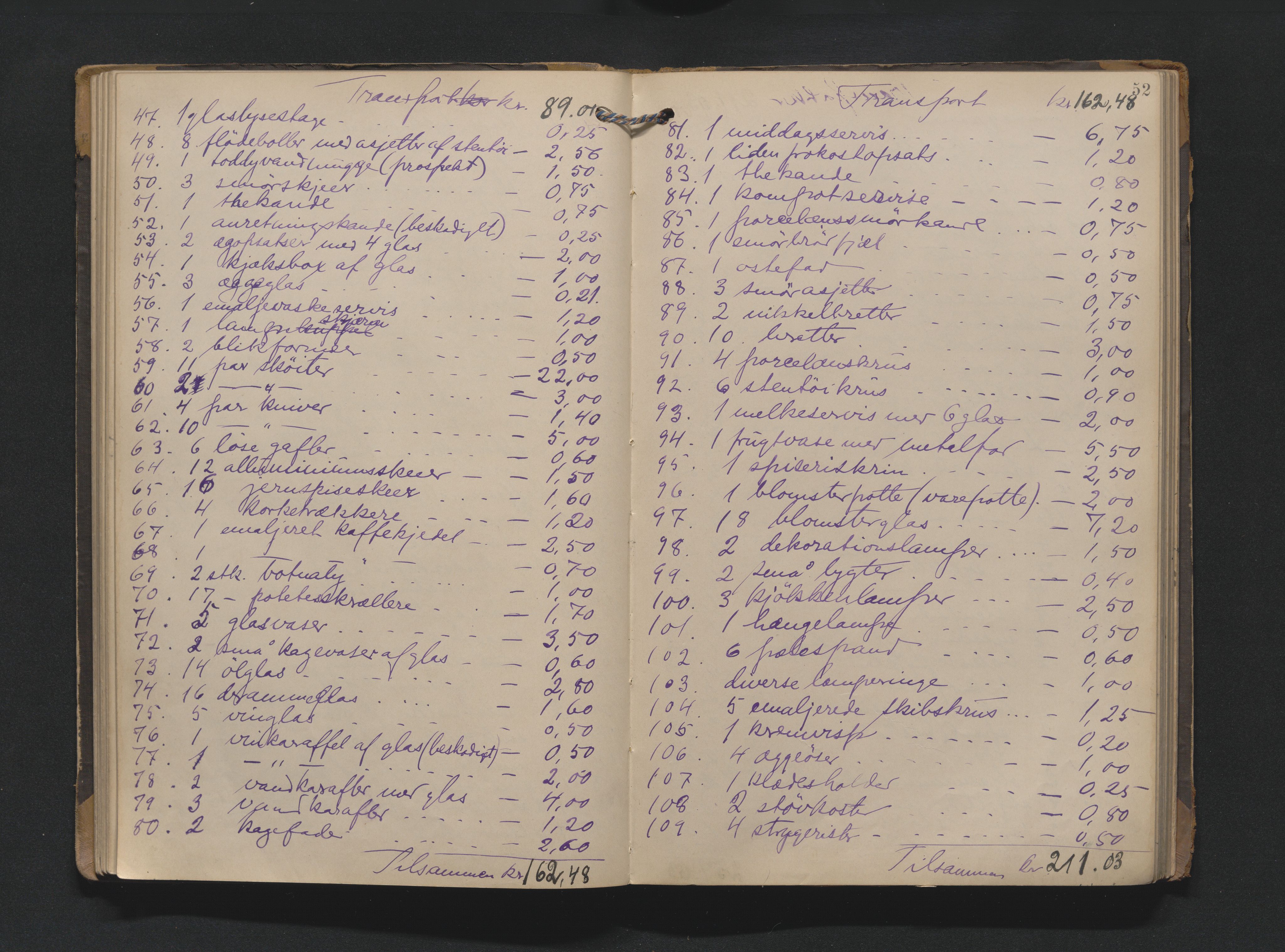 Bamble sorenskriveri, AV/SAKO-A-214/H/Hb/Hbb/Hbbe/L0001: Skifteregisreringsprotokoll, 1903-1929, p. 51b-52a