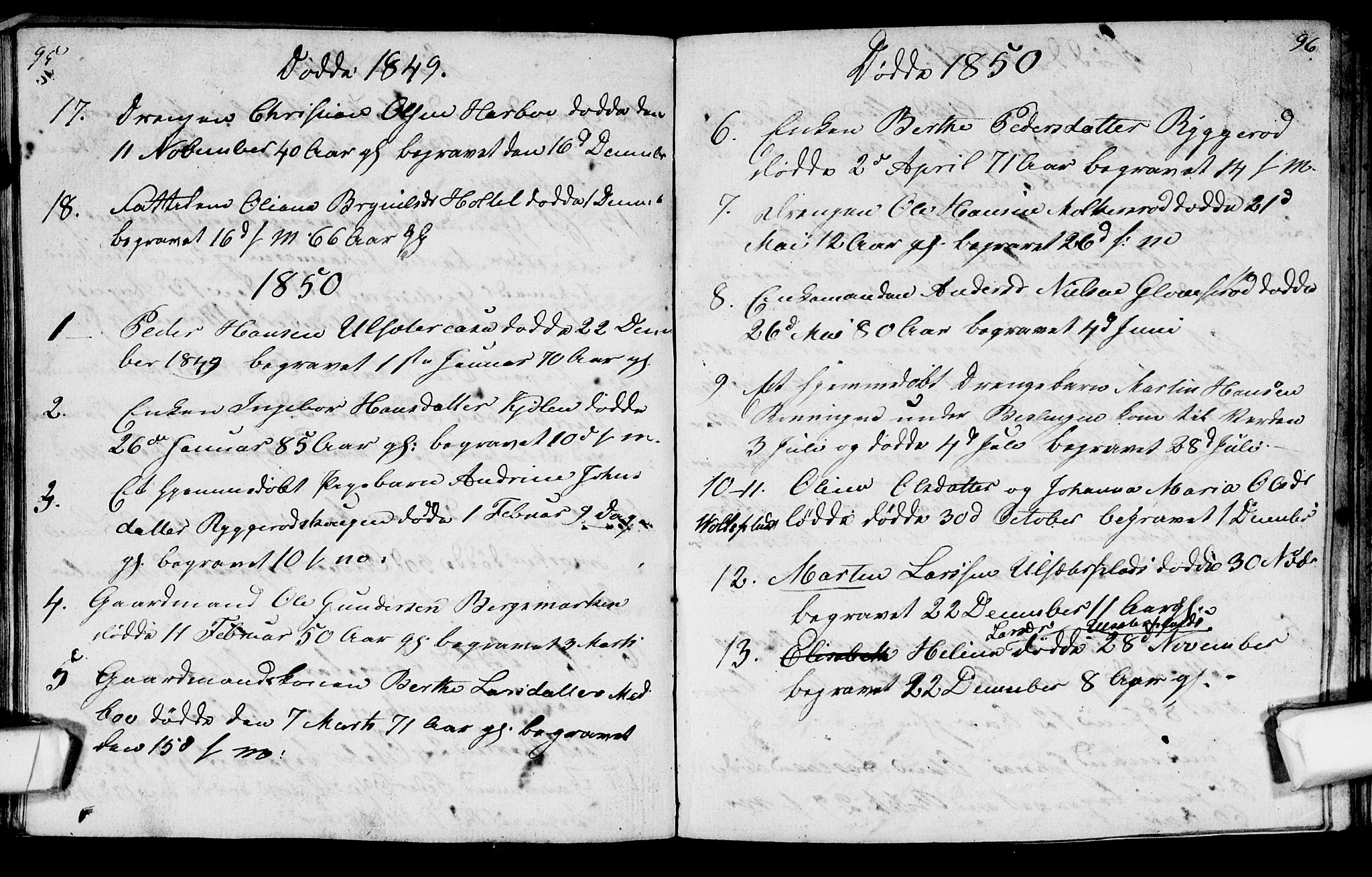 Berg prestekontor Kirkebøker, SAO/A-10902/G/Gc/L0001: Parish register (copy) no. III 1, 1844-1855, p. 95-96