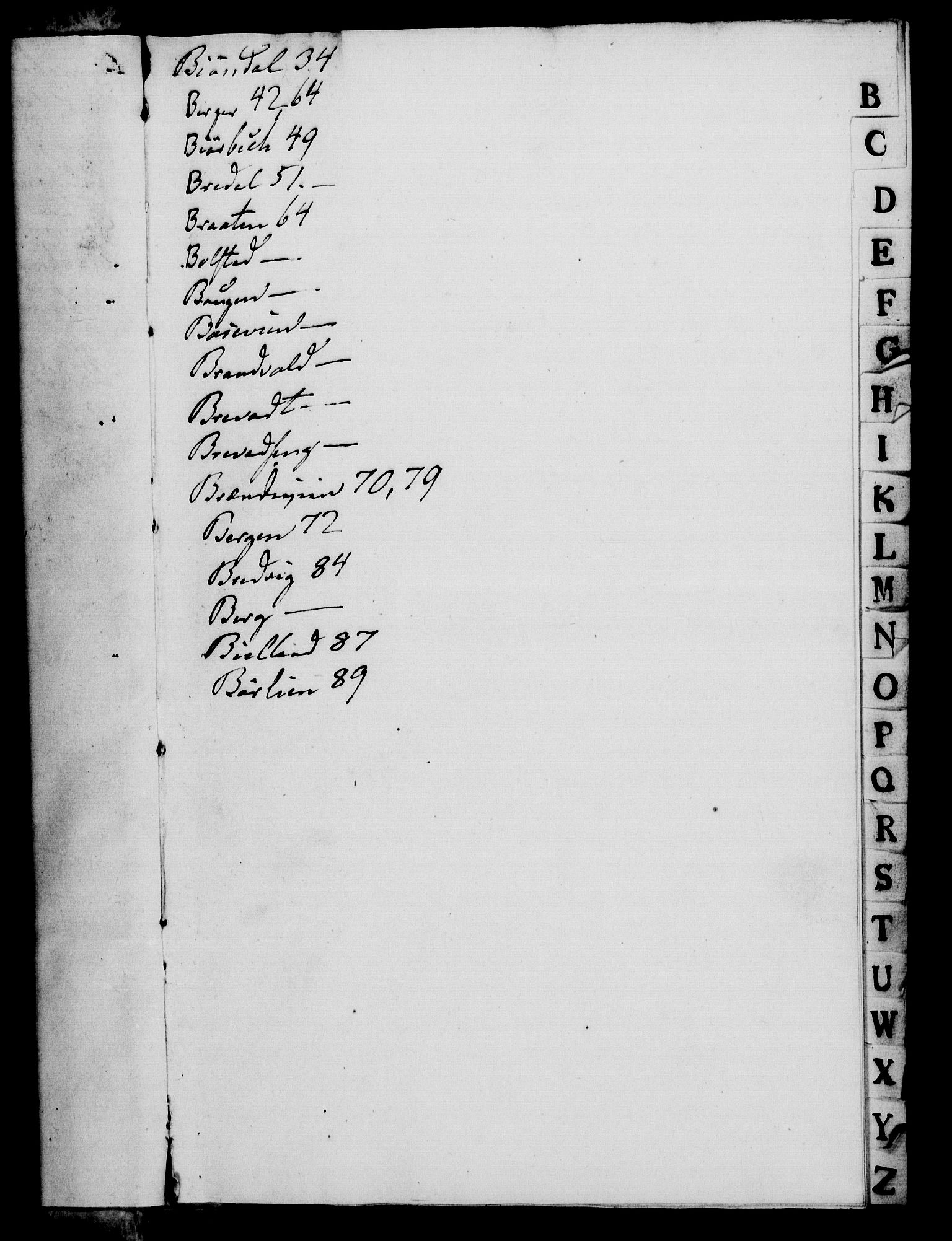 Rentekammeret, Kammerkanselliet, RA/EA-3111/G/Gf/Gfa/L0073: Norsk relasjons- og resolusjonsprotokoll (merket RK 52.73), 1791, p. 4