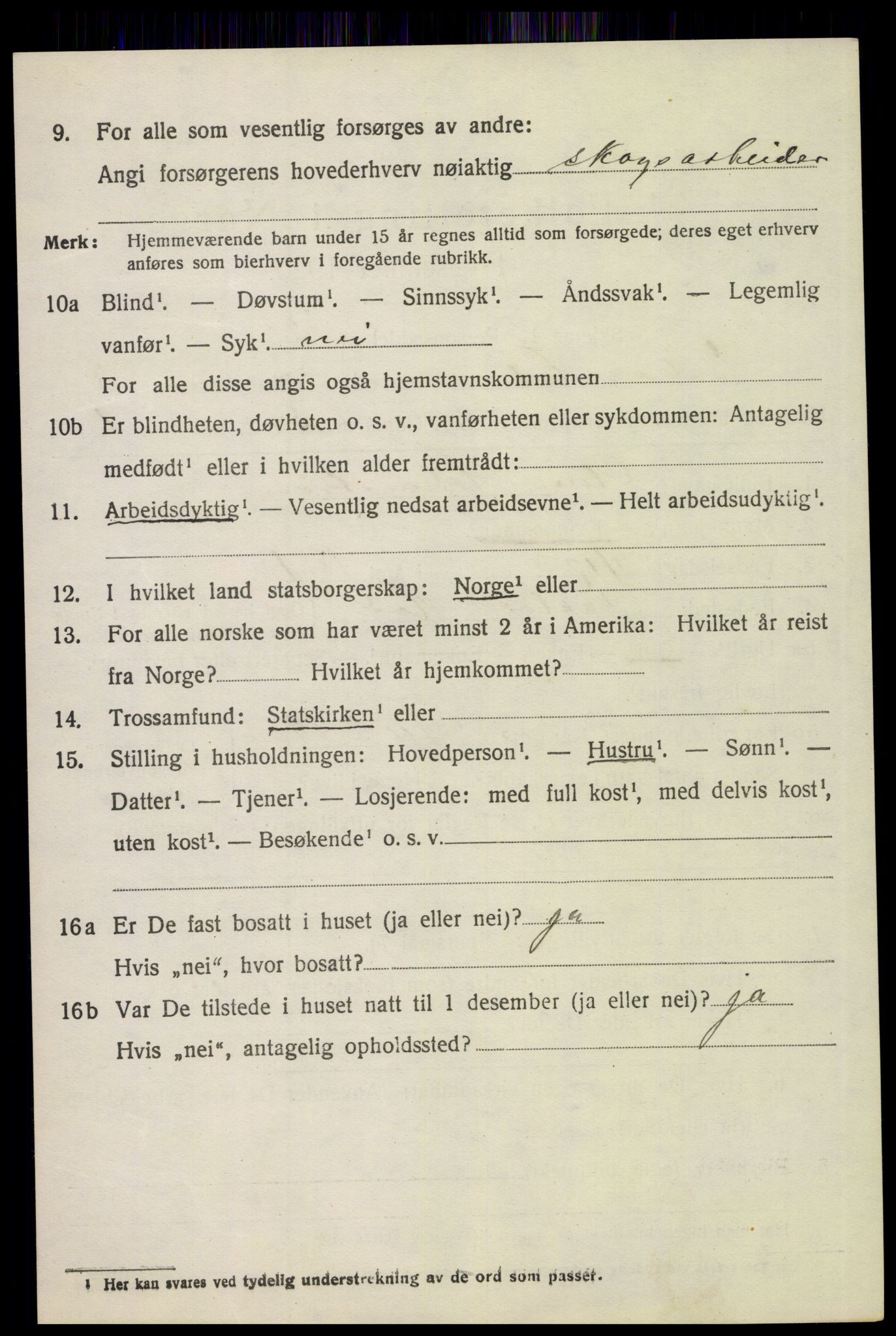 SAH, 1920 census for Våler (Hedmark), 1920, p. 4384