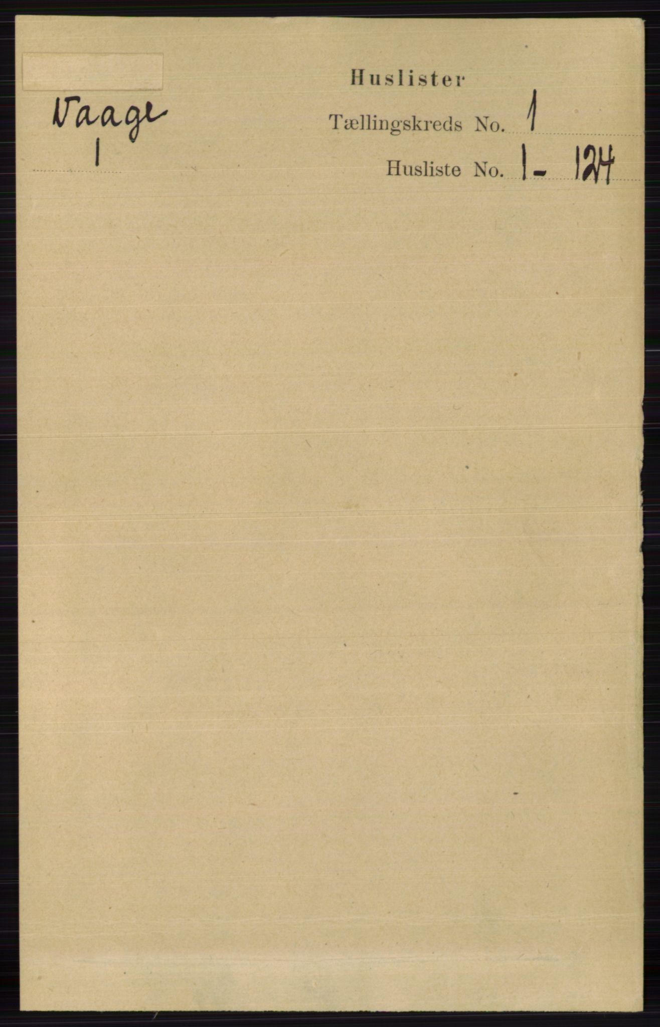 RA, 1891 census for 0515 Vågå, 1891, p. 31