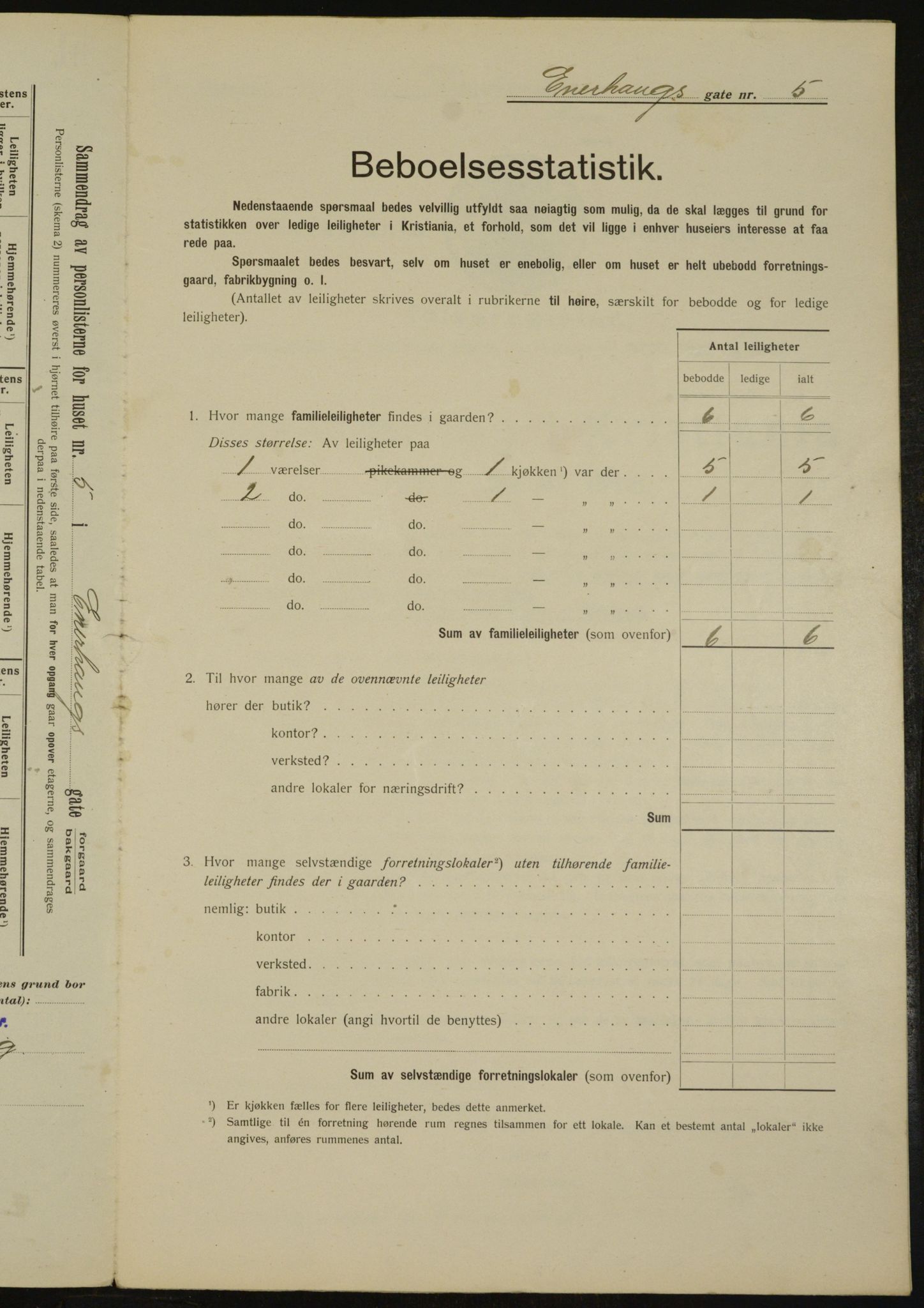 OBA, Municipal Census 1912 for Kristiania, 1912, p. 21472