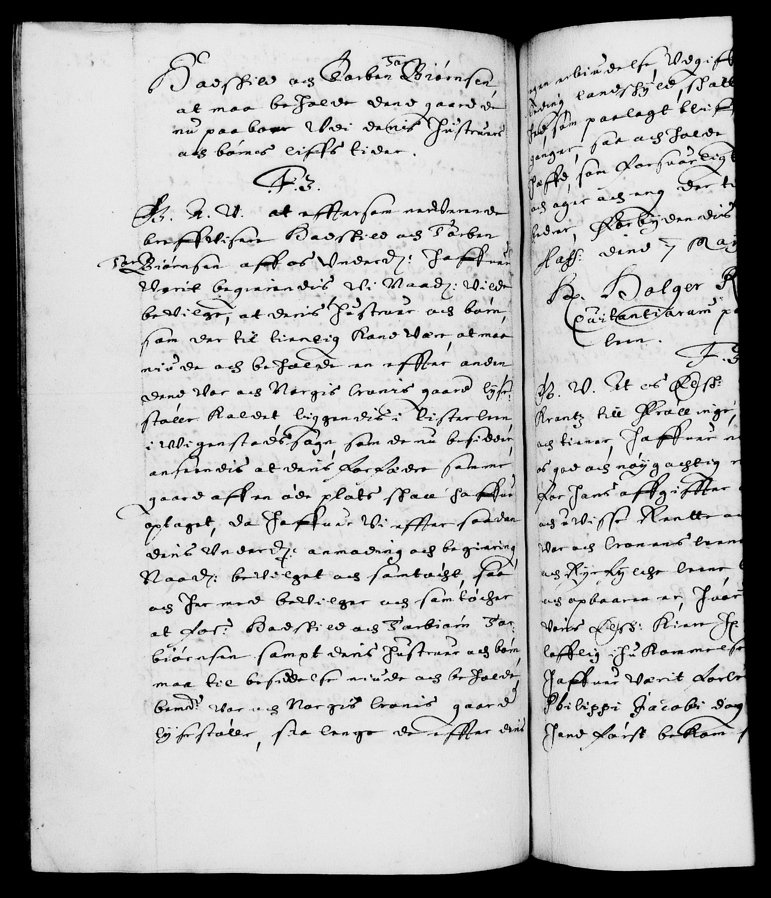 Danske Kanselli 1572-1799, AV/RA-EA-3023/F/Fc/Fca/Fcaa/L0007: Norske registre (mikrofilm), 1648-1650, p. 321b