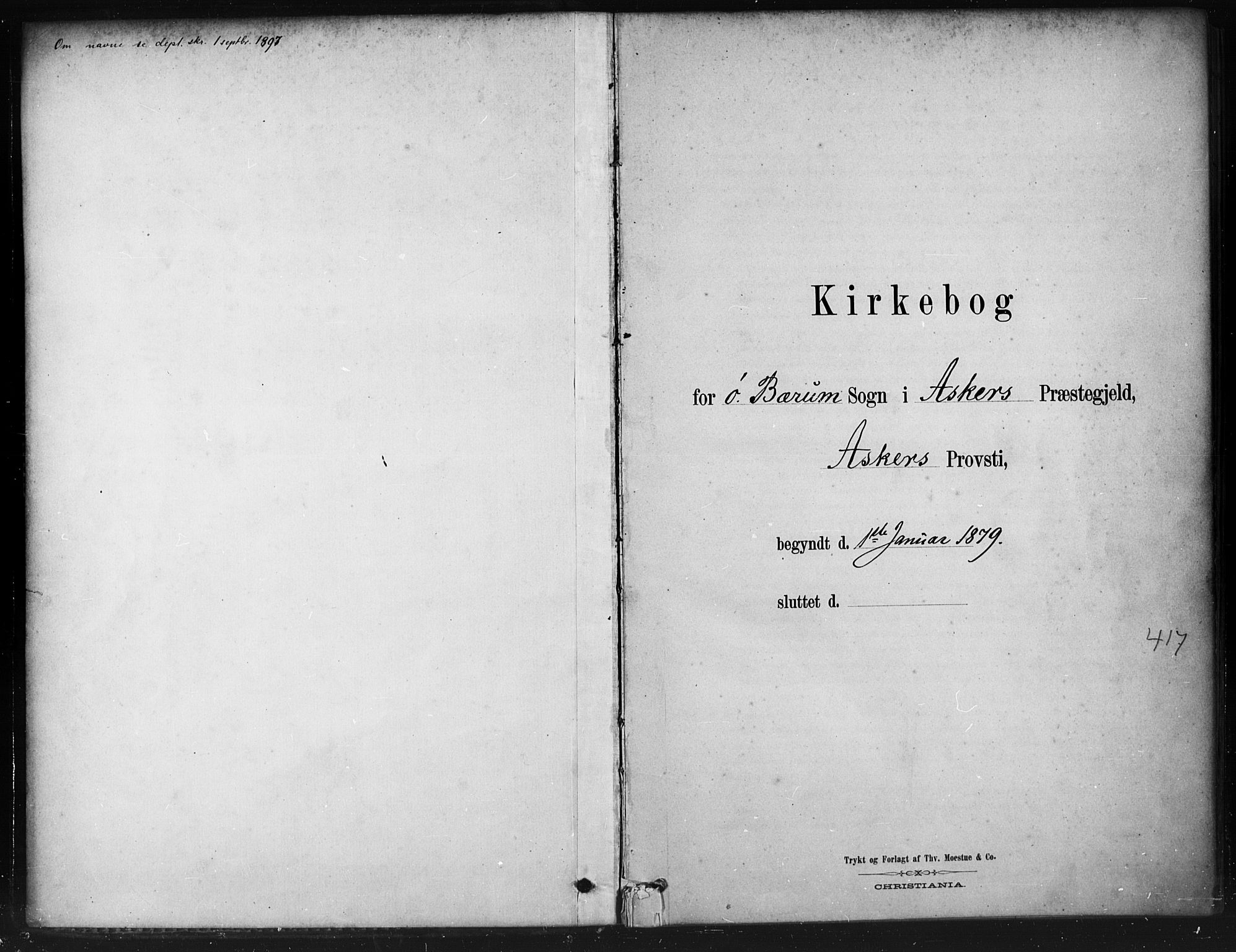 Asker prestekontor Kirkebøker, SAO/A-10256a/F/Fc/L0002: Parish register (official) no. III 2, 1879-1904