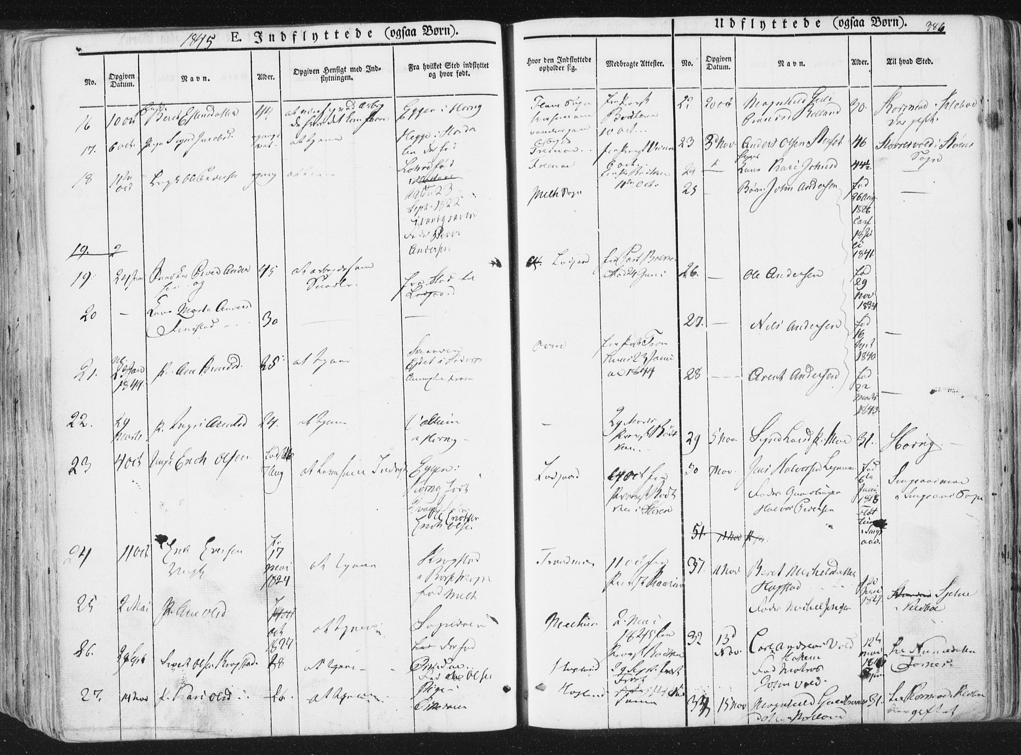 Ministerialprotokoller, klokkerbøker og fødselsregistre - Sør-Trøndelag, SAT/A-1456/691/L1074: Parish register (official) no. 691A06, 1842-1852, p. 386