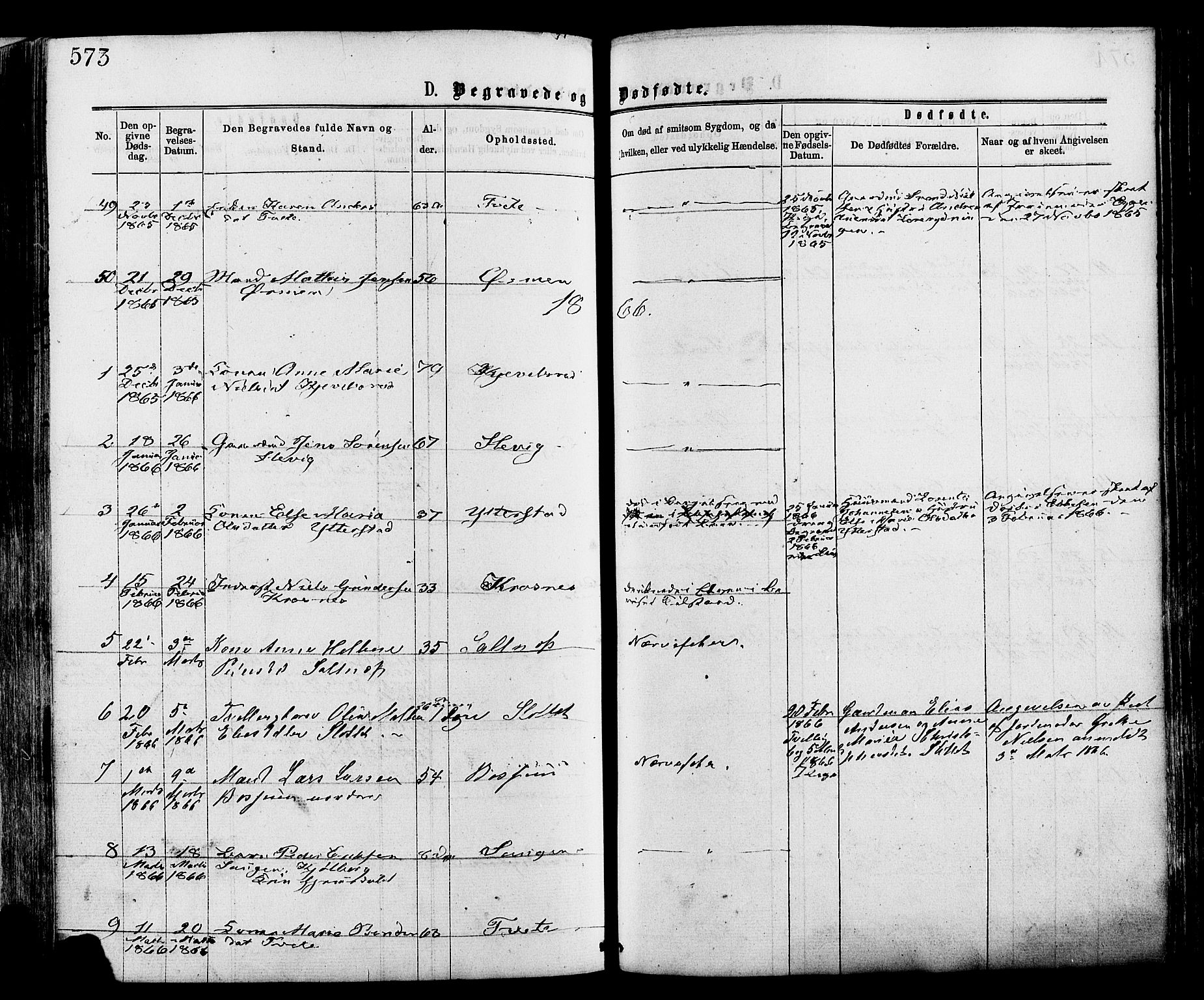 Onsøy prestekontor Kirkebøker, AV/SAO-A-10914/F/Fa/L0004: Parish register (official) no. I 4, 1861-1877, p. 573