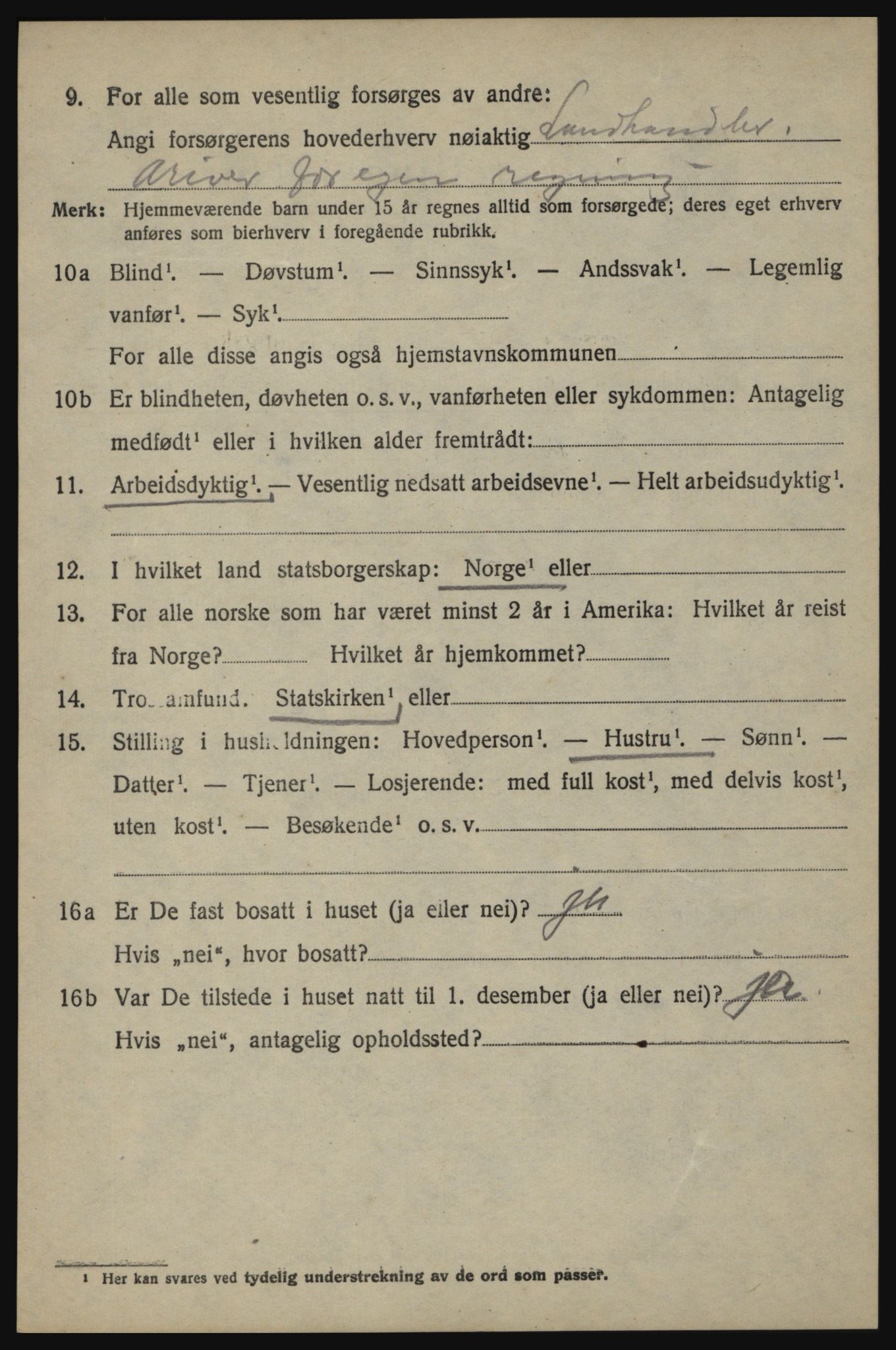 SAO, 1920 census for Øymark, 1920, p. 1716