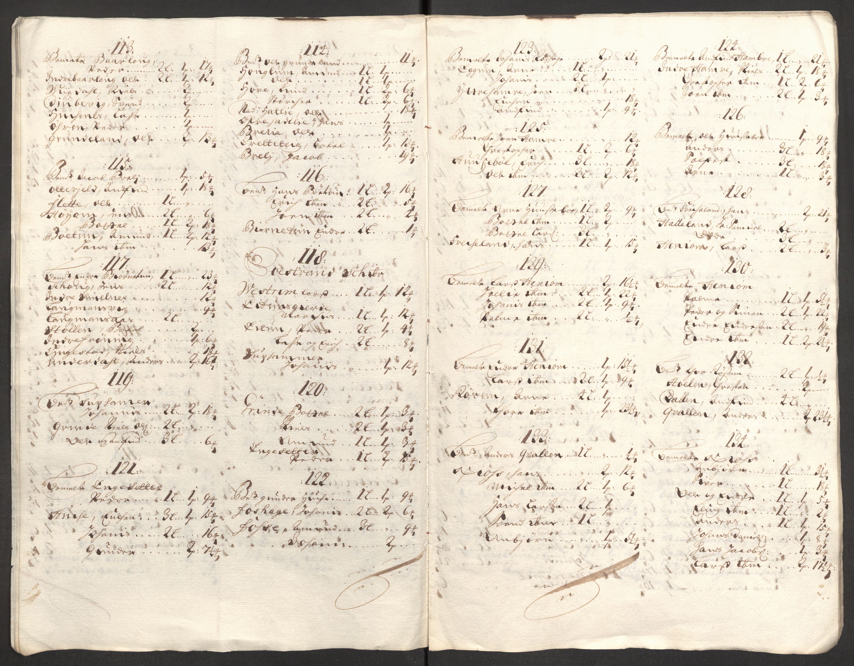 Rentekammeret inntil 1814, Reviderte regnskaper, Fogderegnskap, AV/RA-EA-4092/R52/L3313: Fogderegnskap Sogn, 1703-1704, p. 117