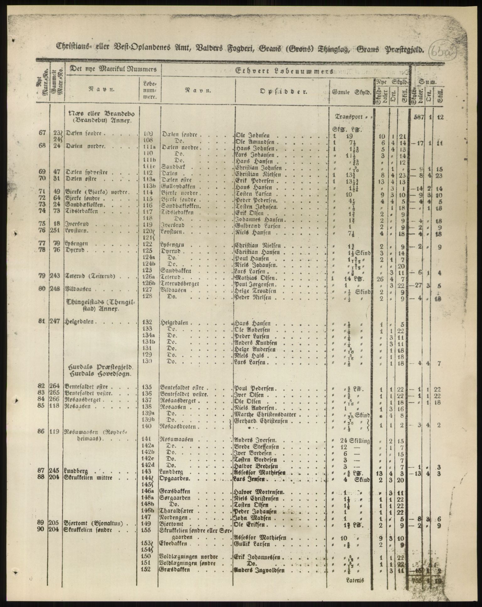 Andre publikasjoner, PUBL/PUBL-999/0002/0004: Bind 4 - Christians amt, 1838, p. 110