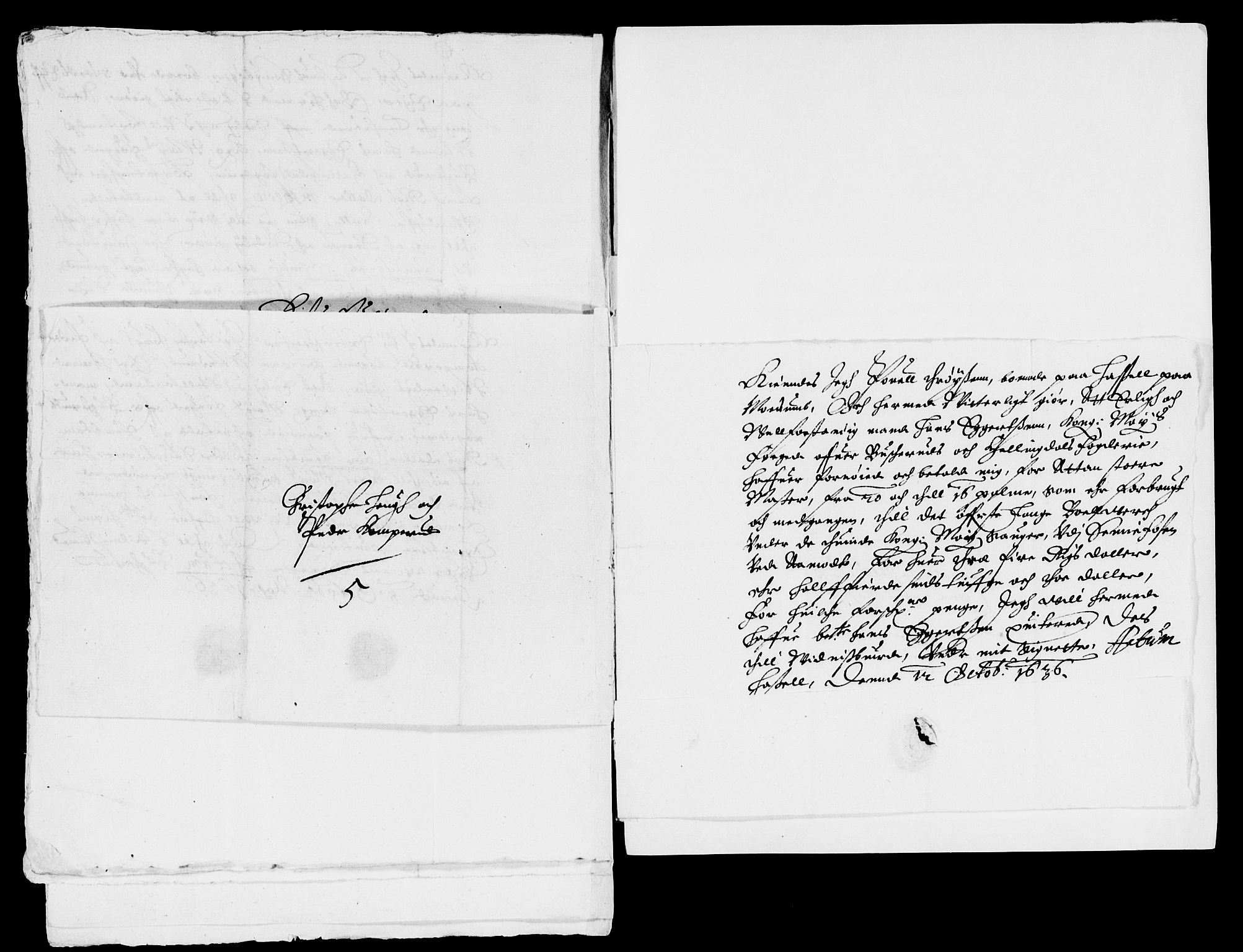 Rentekammeret inntil 1814, Reviderte regnskaper, Lensregnskaper, AV/RA-EA-5023/R/Rb/Rba/L0128: Akershus len, 1636-1637