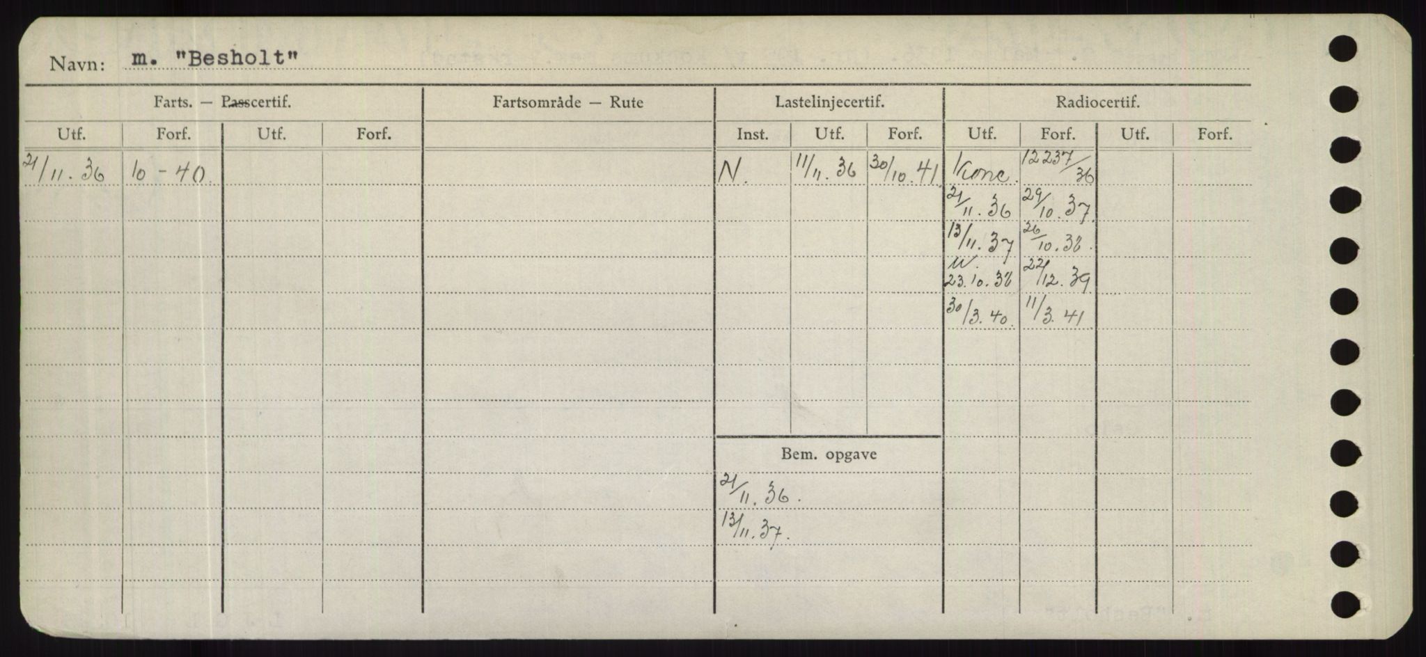 Sjøfartsdirektoratet med forløpere, Skipsmålingen, RA/S-1627/H/Hd/L0003: Fartøy, B-Bev, p. 912