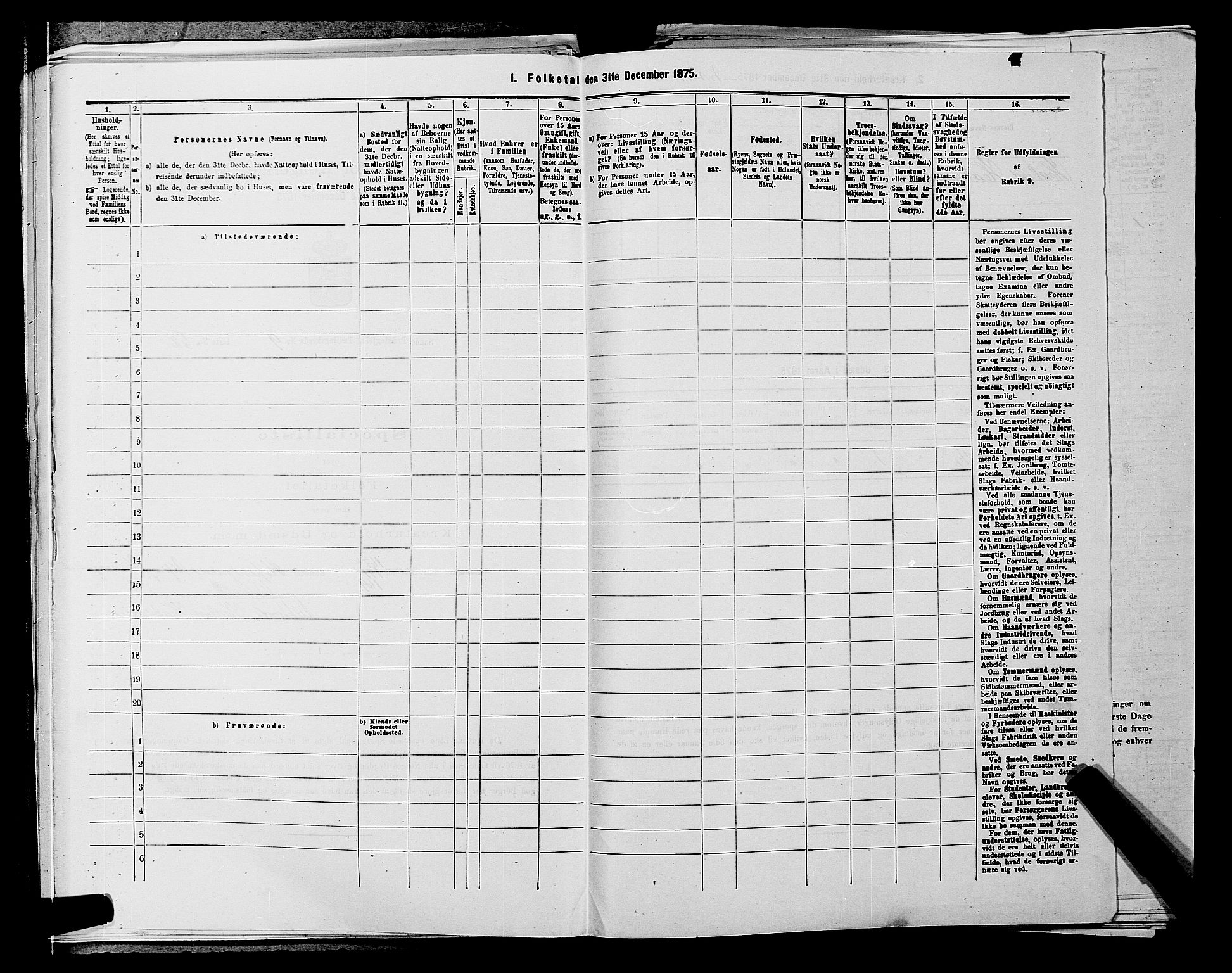 SAKO, 1875 census for 0822P Sauherad, 1875, p. 1170