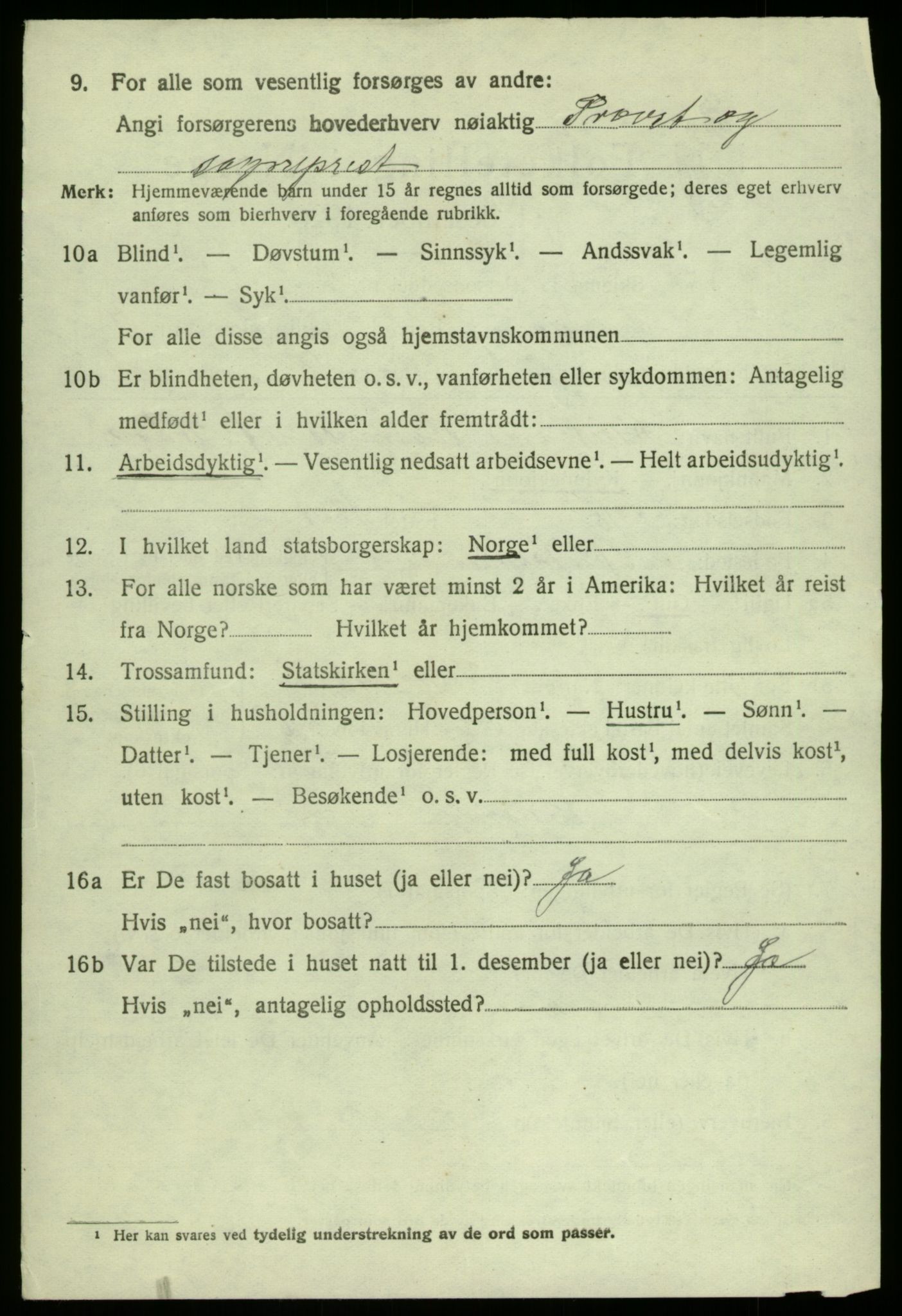 SAB, 1920 census for Manger, 1920, p. 6685