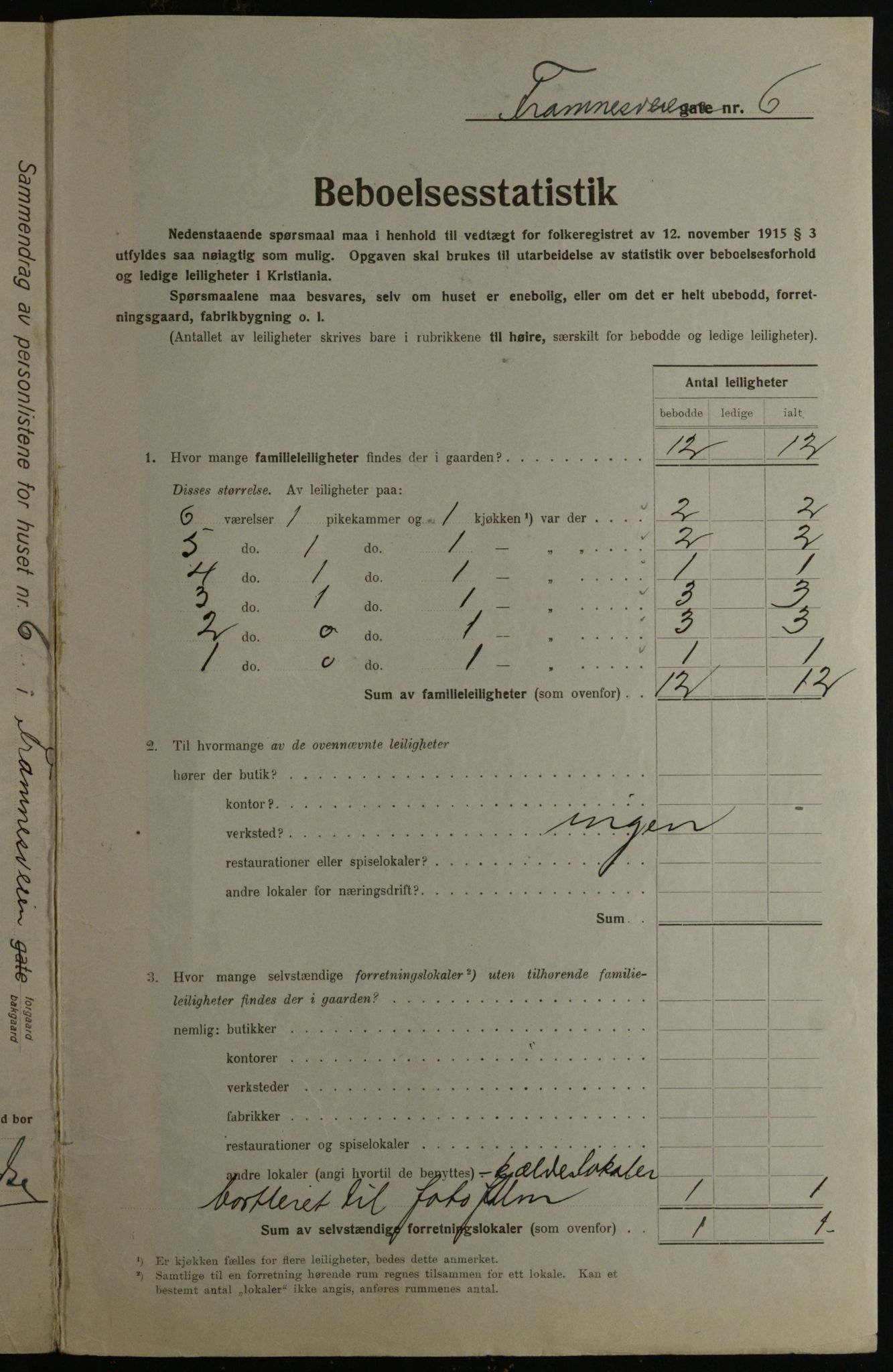 OBA, Municipal Census 1923 for Kristiania, 1923, p. 28502