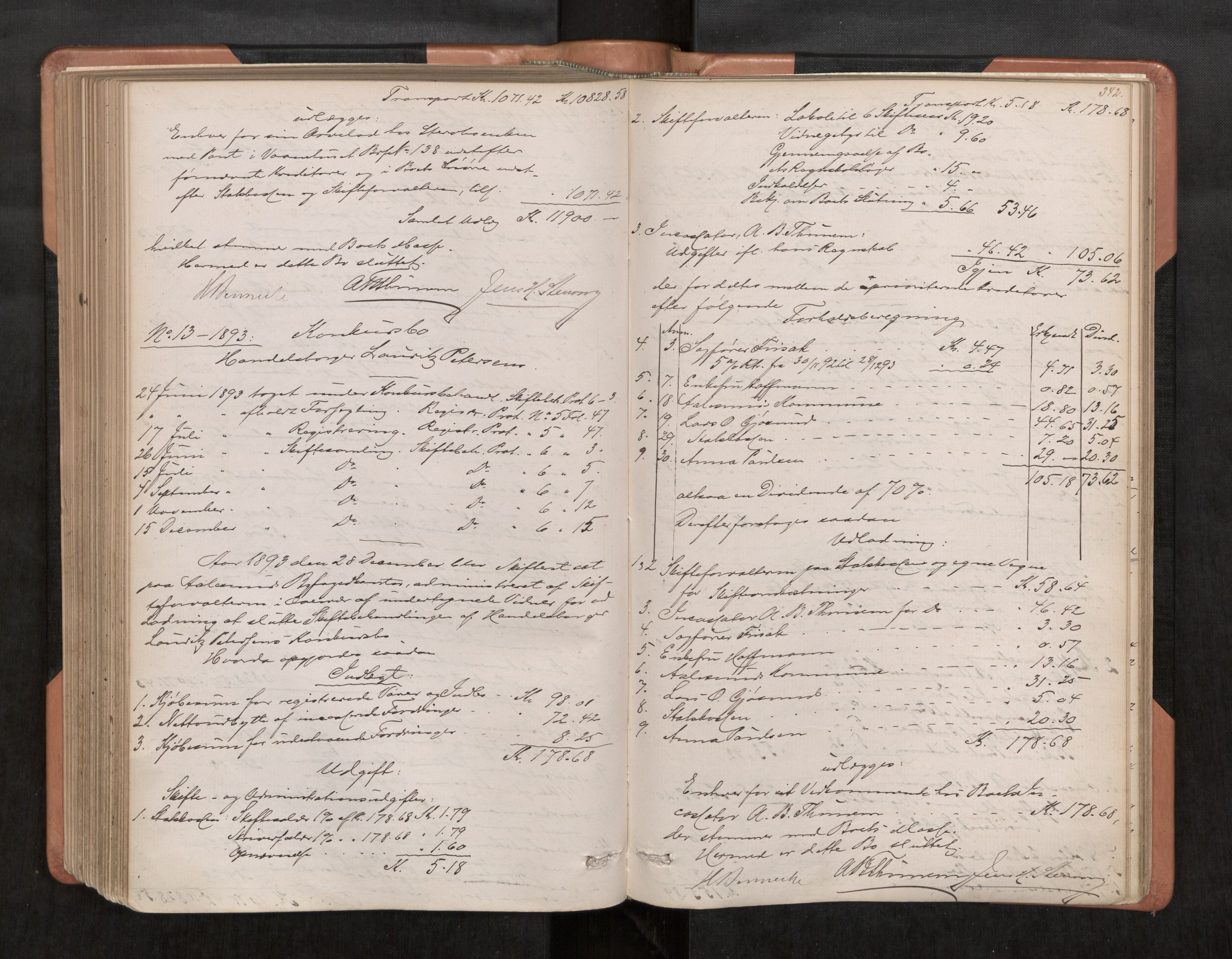 Ålesund byfogd, AV/SAT-A-4384/0001/03/03A/L0001: Skifteutlodningsprotokoll, 1871-1899, p. 342