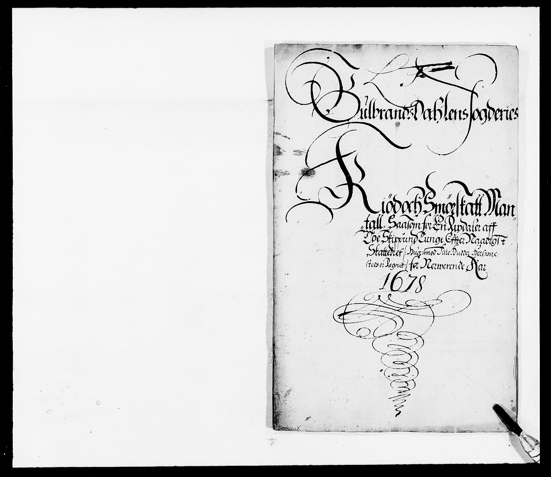 Rentekammeret inntil 1814, Reviderte regnskaper, Fogderegnskap, RA/EA-4092/R17/L1152: Fogderegnskap Gudbrandsdal, 1678-1679, p. 257