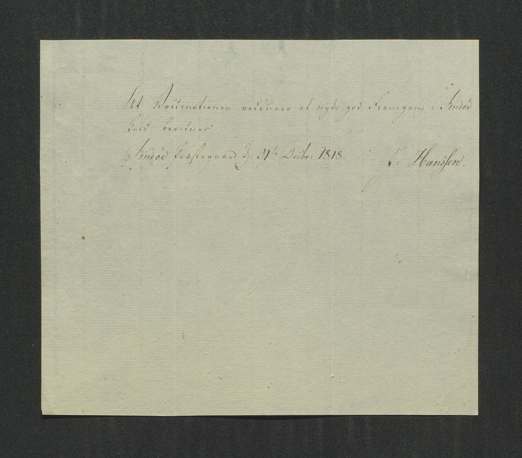 Biskopen i Kristiansand, SAK/1113-0001/G/Gc/L0007: C 79 - Presteinnberetninger, 1801-1822, p. 345