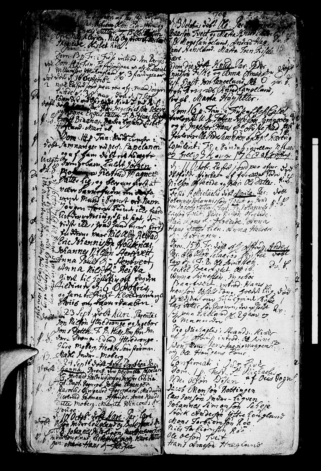 Os sokneprestembete, AV/SAB-A-99929: Parish register (official) no. A 9, 1766-1779, p. 15