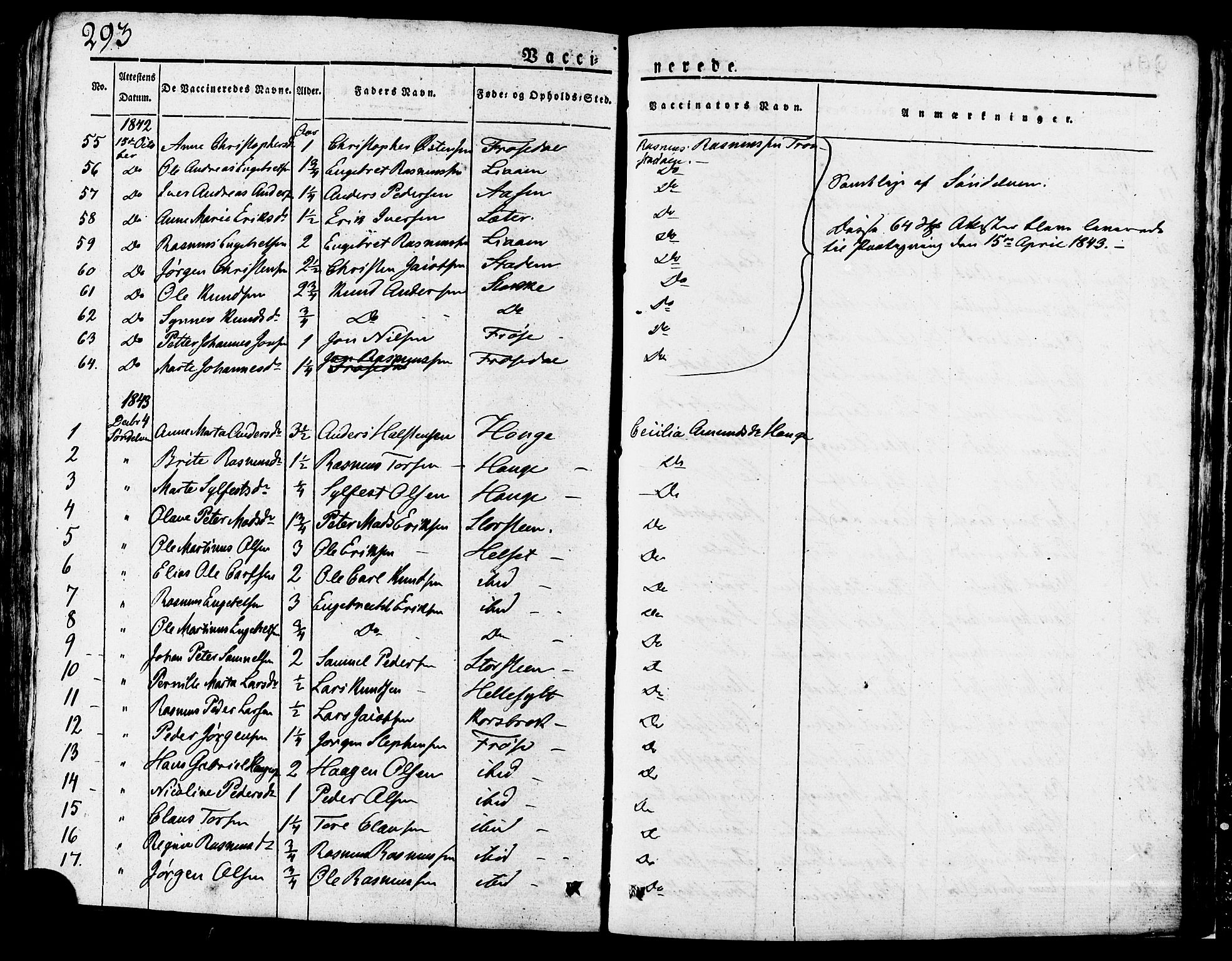 Ministerialprotokoller, klokkerbøker og fødselsregistre - Møre og Romsdal, AV/SAT-A-1454/517/L0221: Parish register (official) no. 517A01, 1827-1858, p. 293