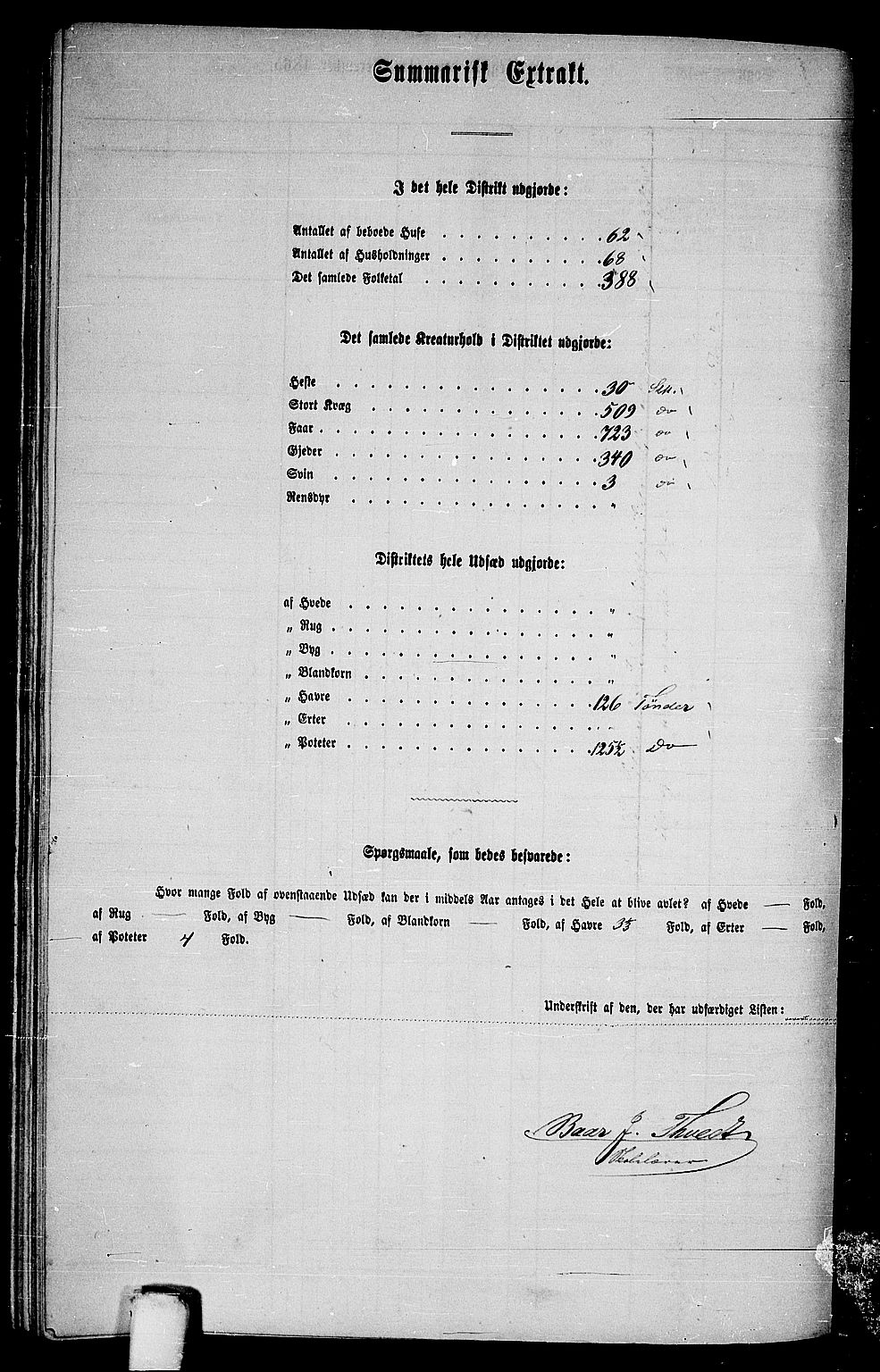 RA, 1865 census for Os, 1865, p. 136