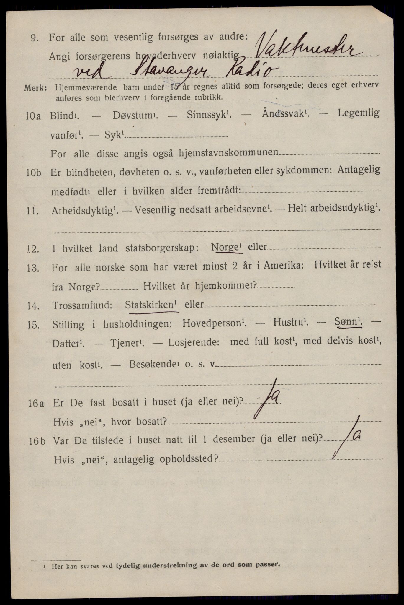 SAST, 1920 census for Nærbø, 1920, p. 2092