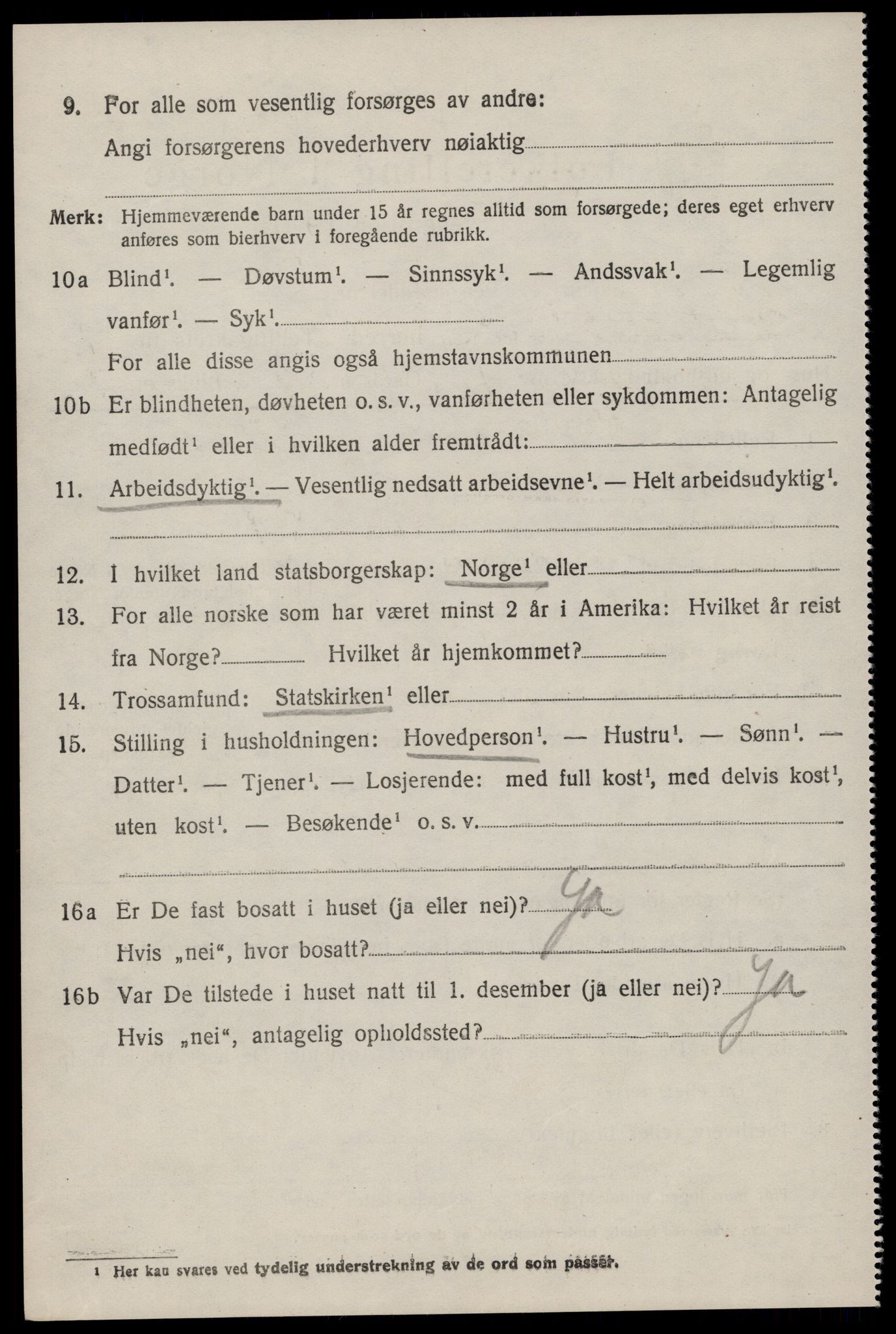 SAST, 1920 census for Hjelmeland, 1920, p. 2686