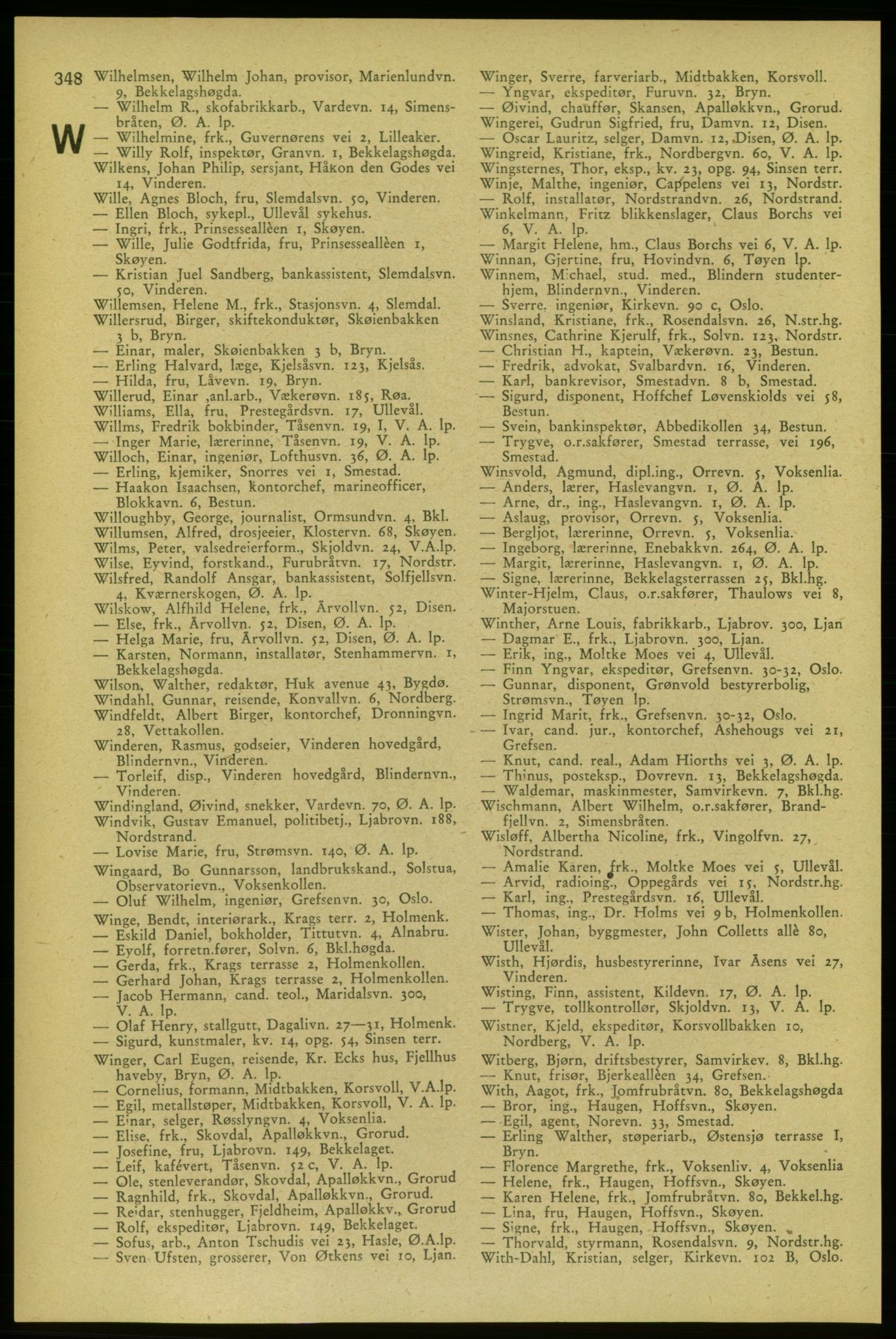 Aker adressebok/adressekalender, PUBL/001/A/006: Aker adressebok, 1937-1938, p. 348