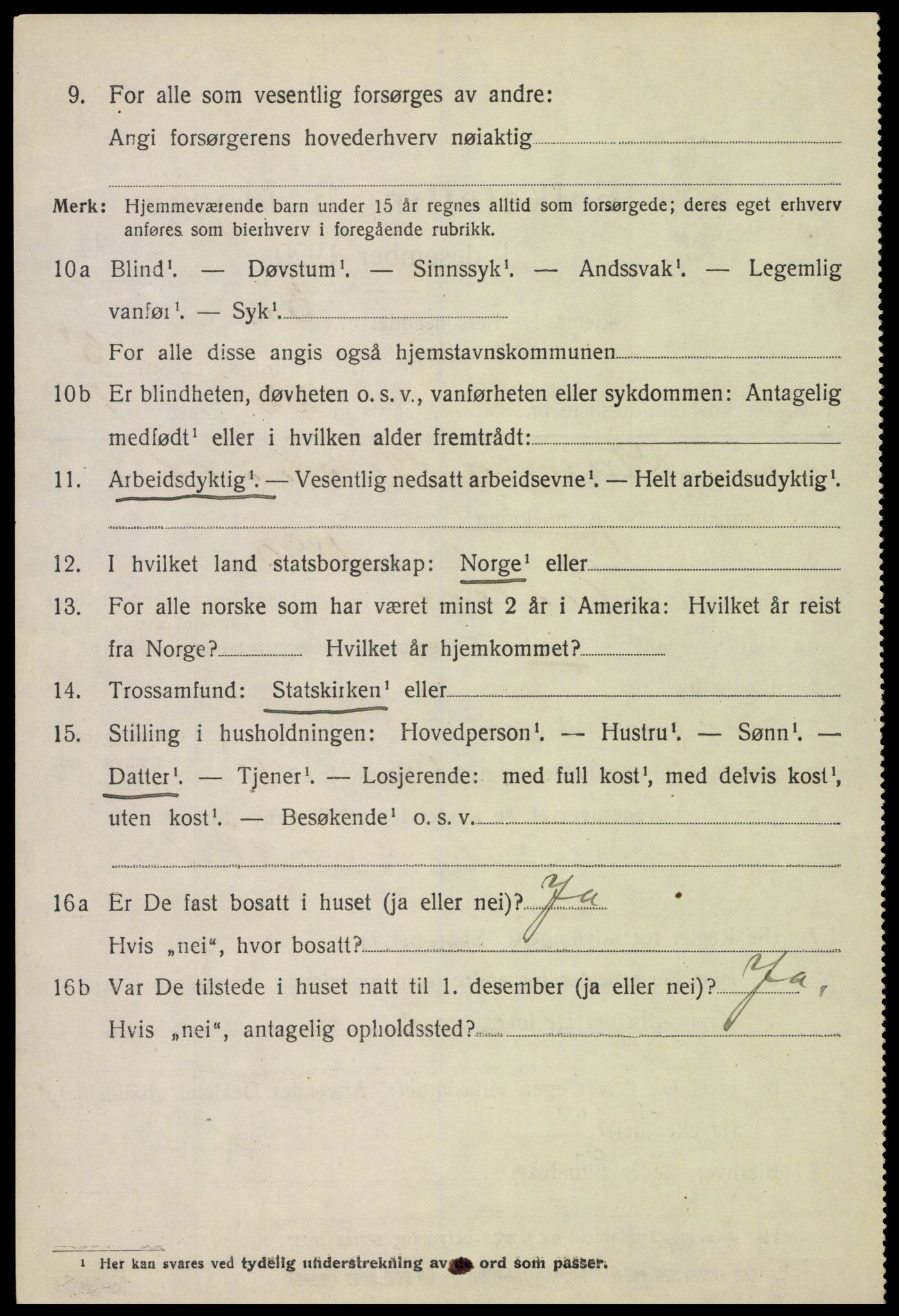 SAH, 1920 census for Sør-Odal, 1920, p. 5030