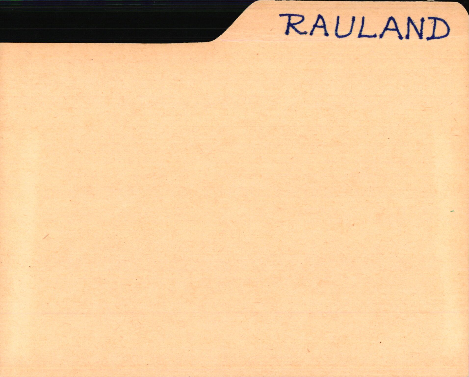 Statsarkivet i Kongsberg, AV/SAKO-A-0001/E/Ed/L0003/0017: Registerkort til avskrifter for eiendommer i Telemark / Eiendommer i Rauland kommune, 1600-1950, p. 1