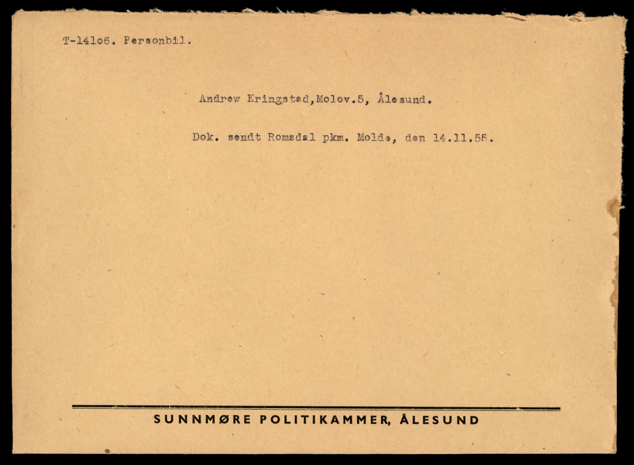 Møre og Romsdal vegkontor - Ålesund trafikkstasjon, AV/SAT-A-4099/F/Fe/L0043: Registreringskort for kjøretøy T 14080 - T 14204, 1927-1998, p. 687