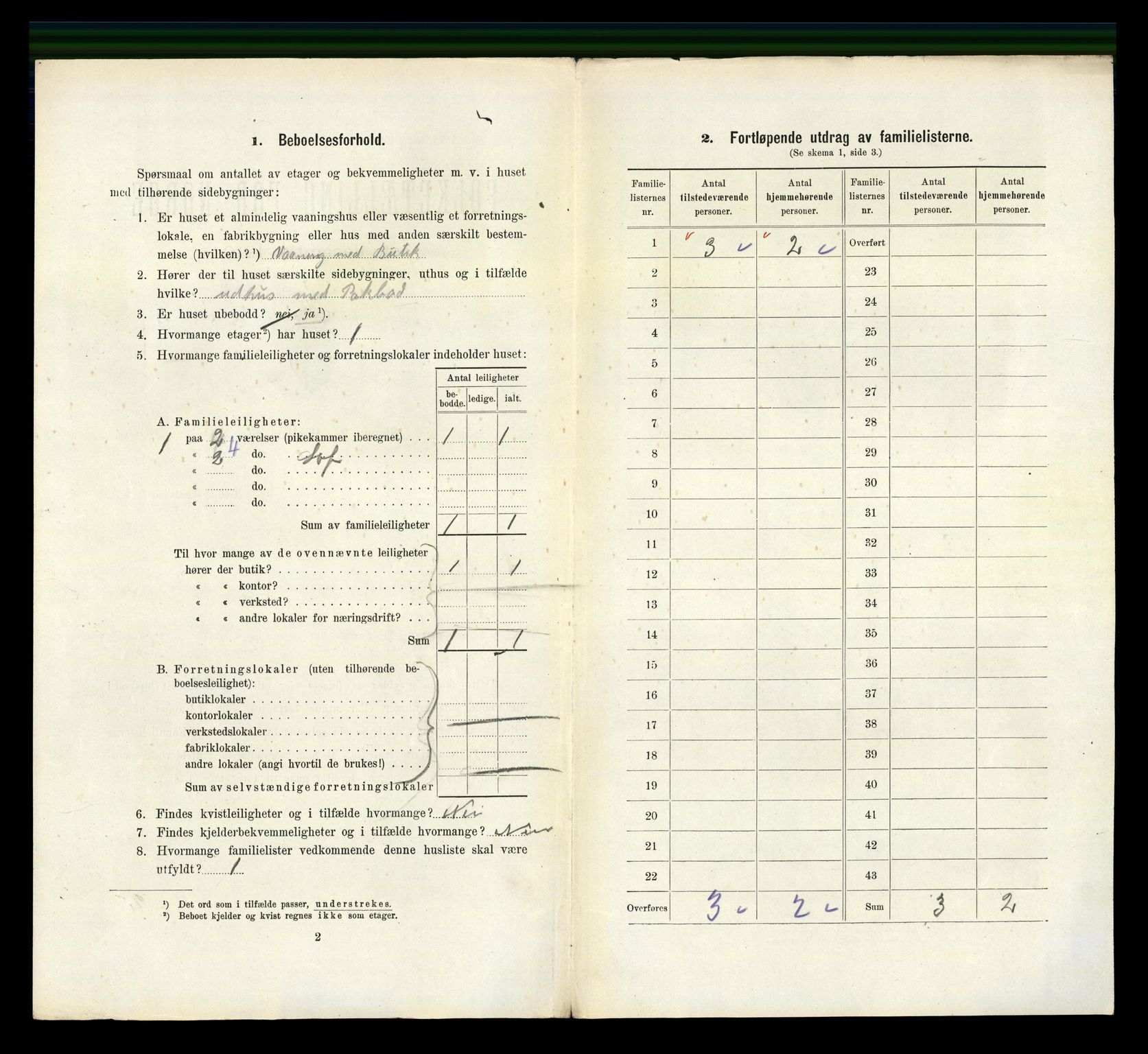 RA, 1910 census for Kopervik, 1910, p. 443