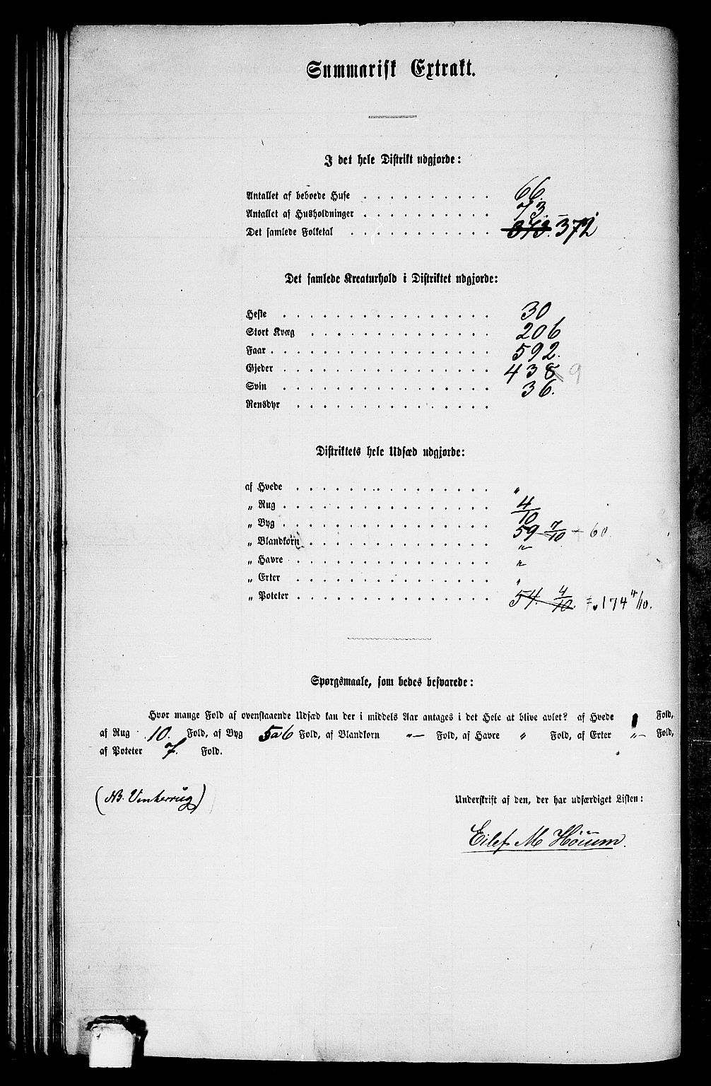 RA, 1865 census for Leikanger, 1865, p. 97