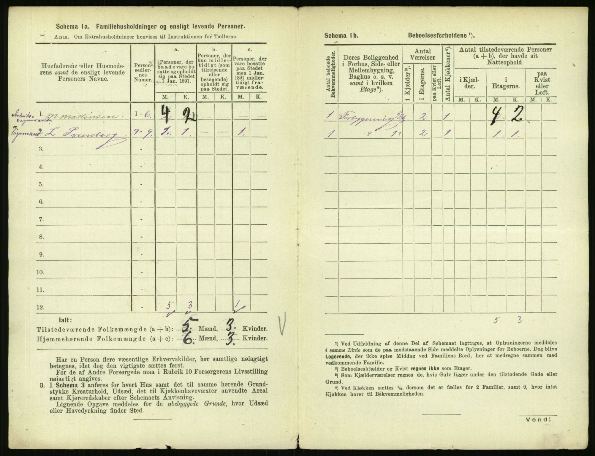 RA, 1891 census for 0301 Kristiania, 1891, p. 31359